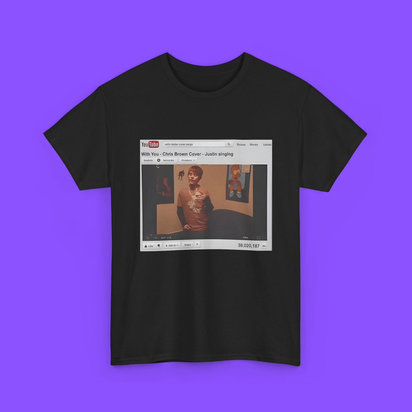 Justin Bieber With You T-Shirt