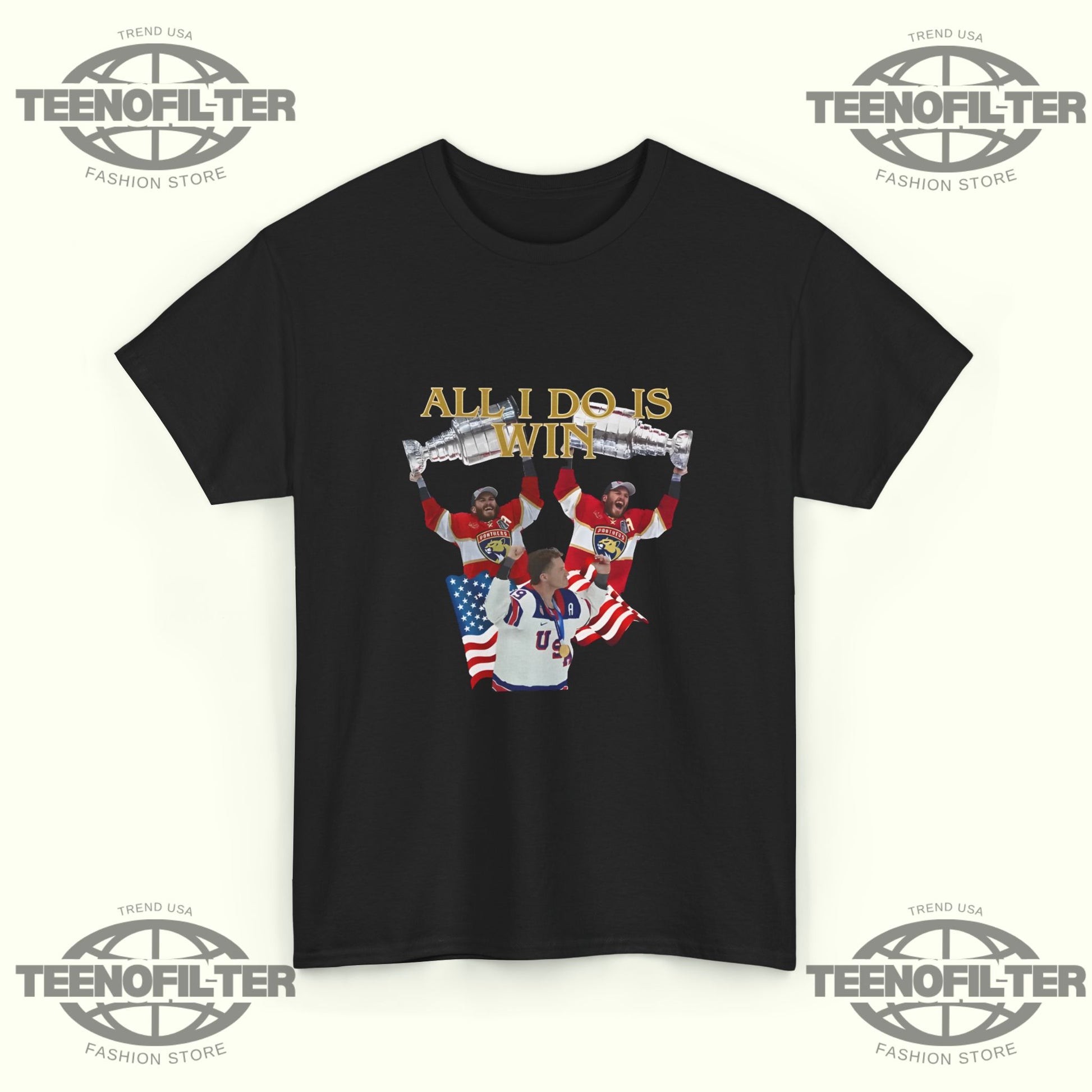Matthew Tkachuk All I Do Is Win t-shirt - Tee No Filter