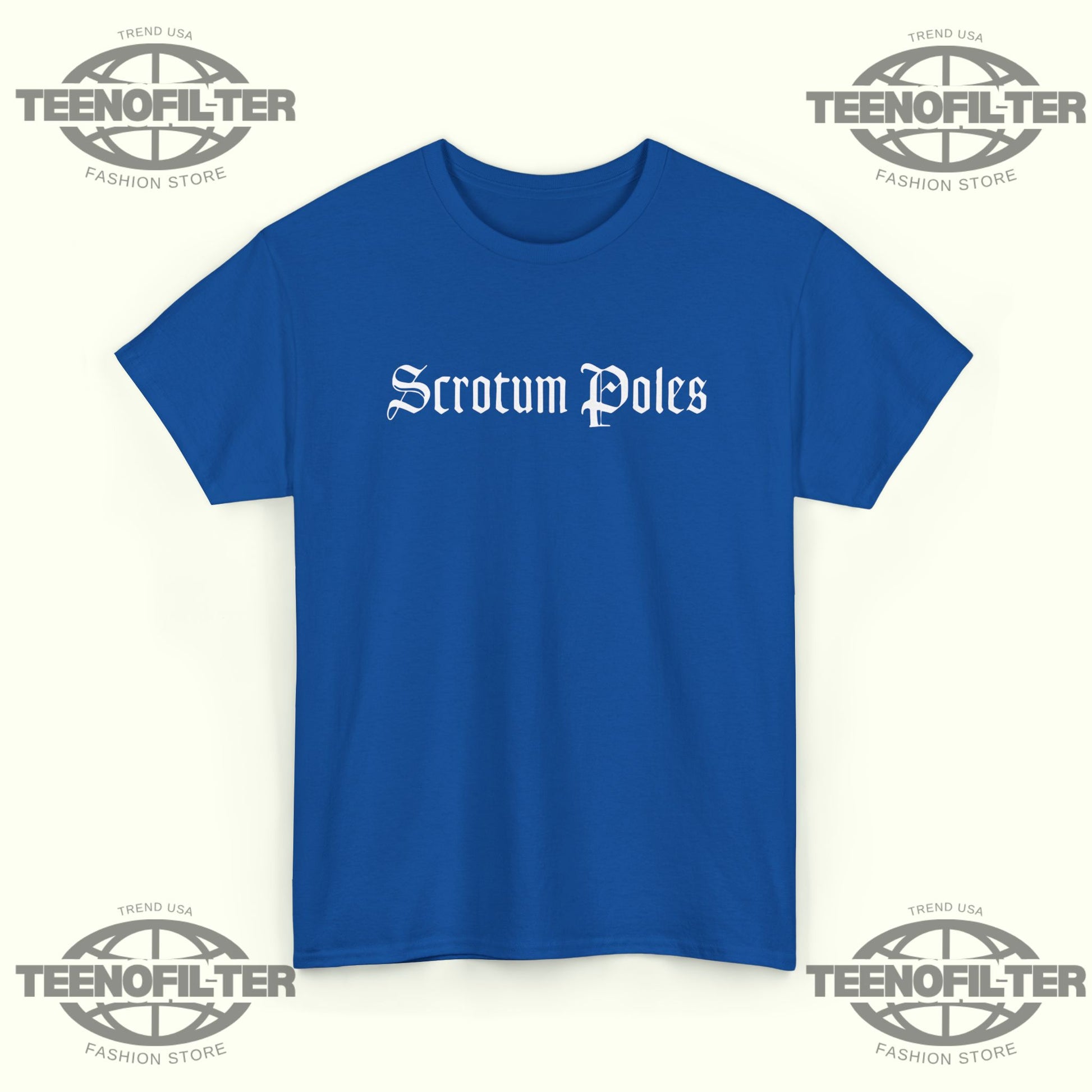 Scrotum Poles T-shirt - Tee No Filter