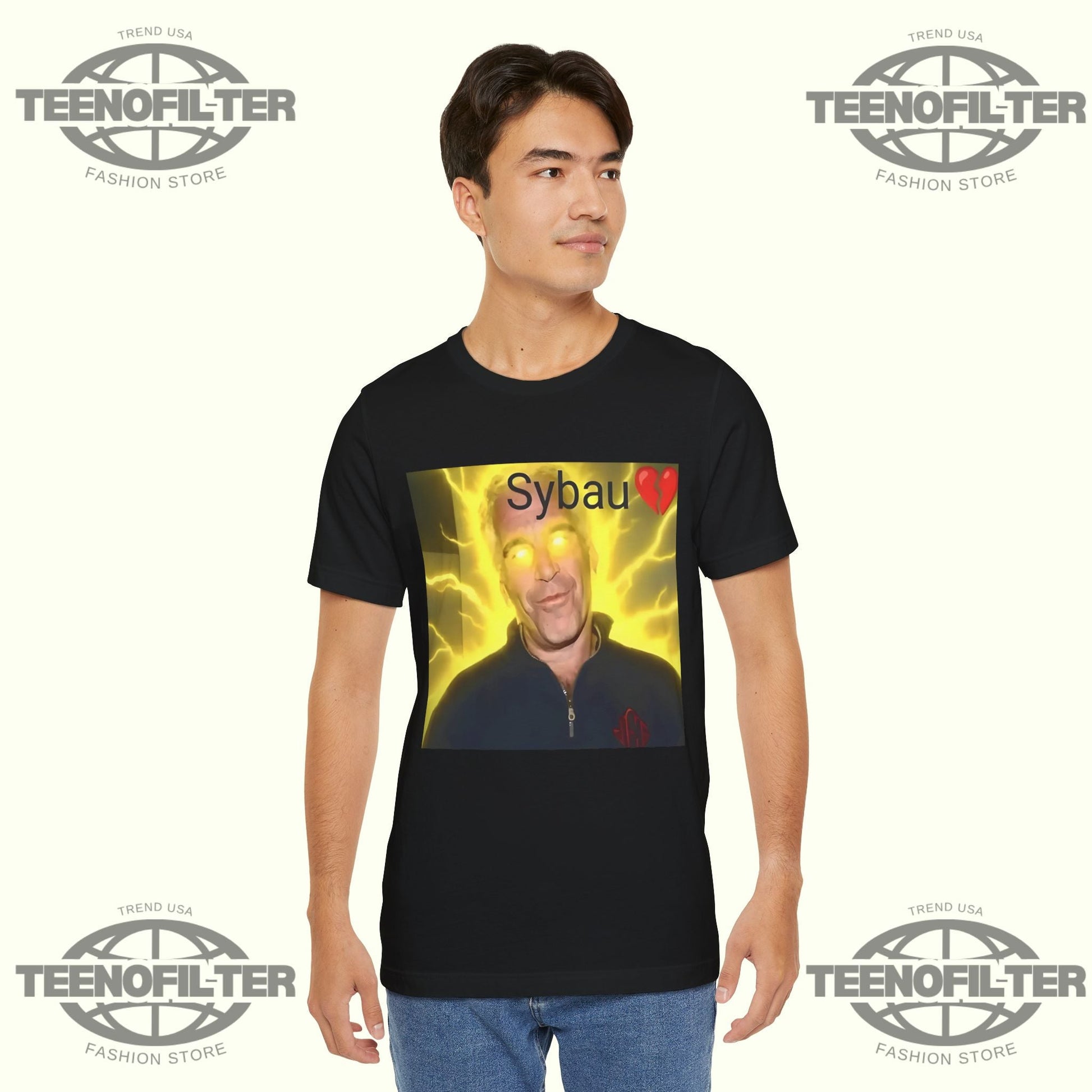 Sybau Jeffrey Epstein T-Shirt Printify