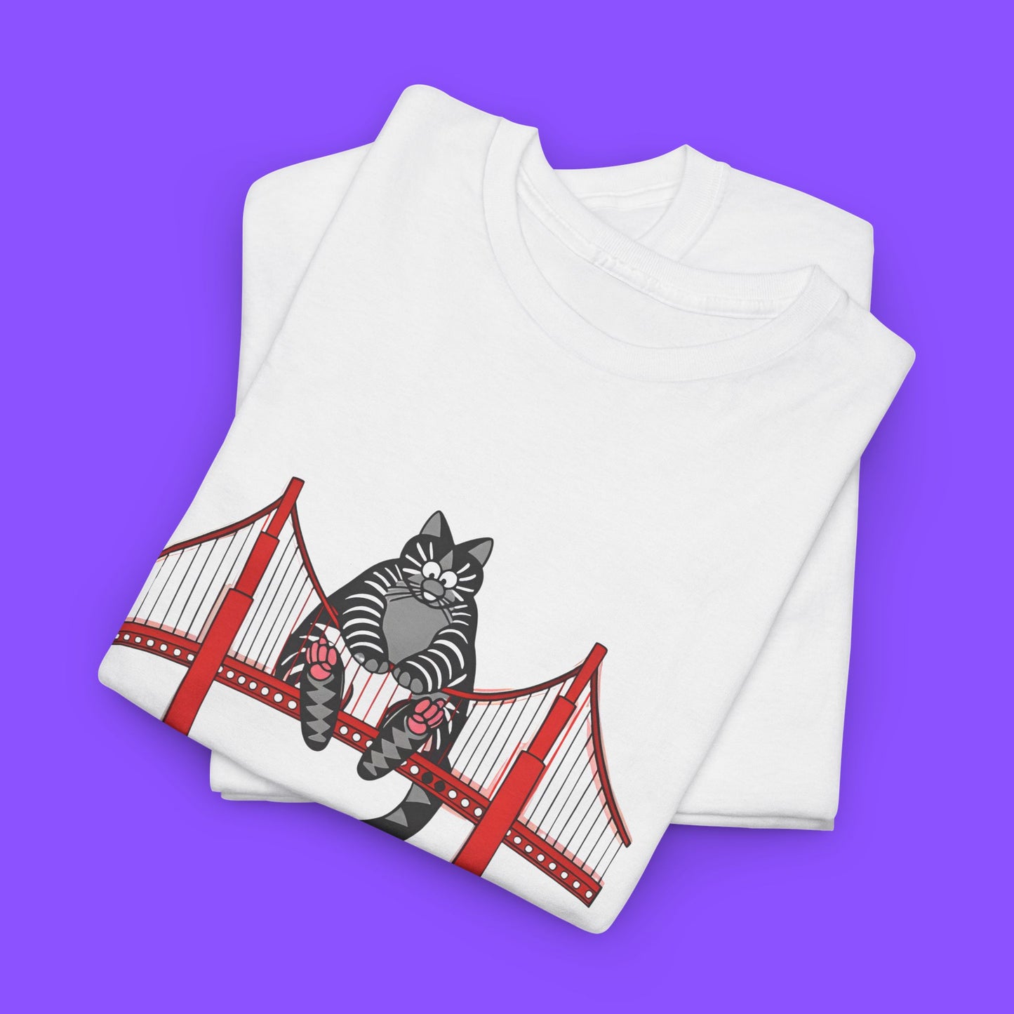 B Kliban Cat San Francisco Bridge Ryan Gosling Shirt