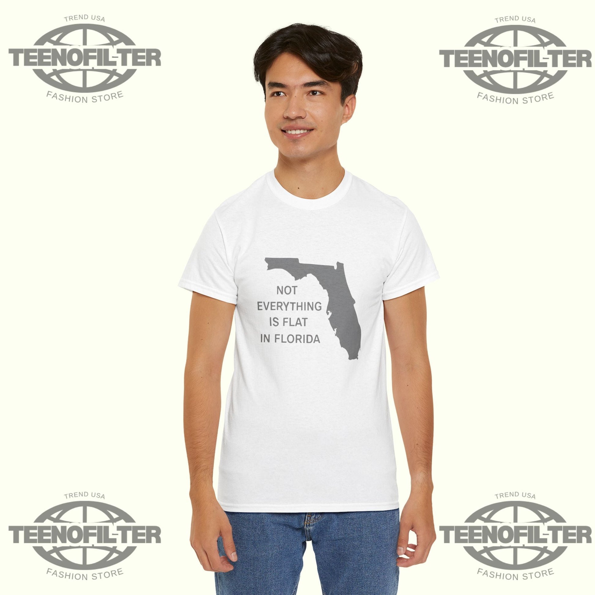 Not Everything Is Flat In Florida T-Shirt Printify