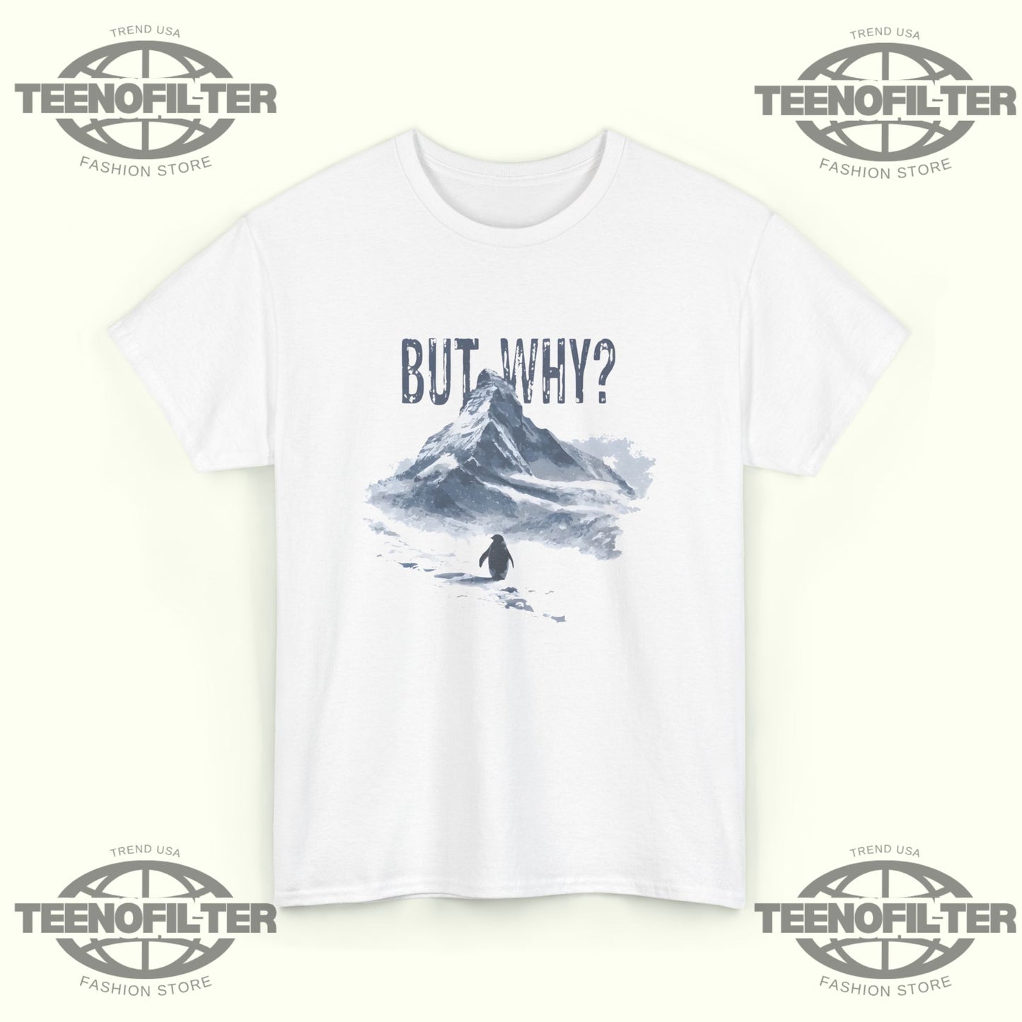 Nihilist Penguin But Why T-Shirt - Tee No Filter
