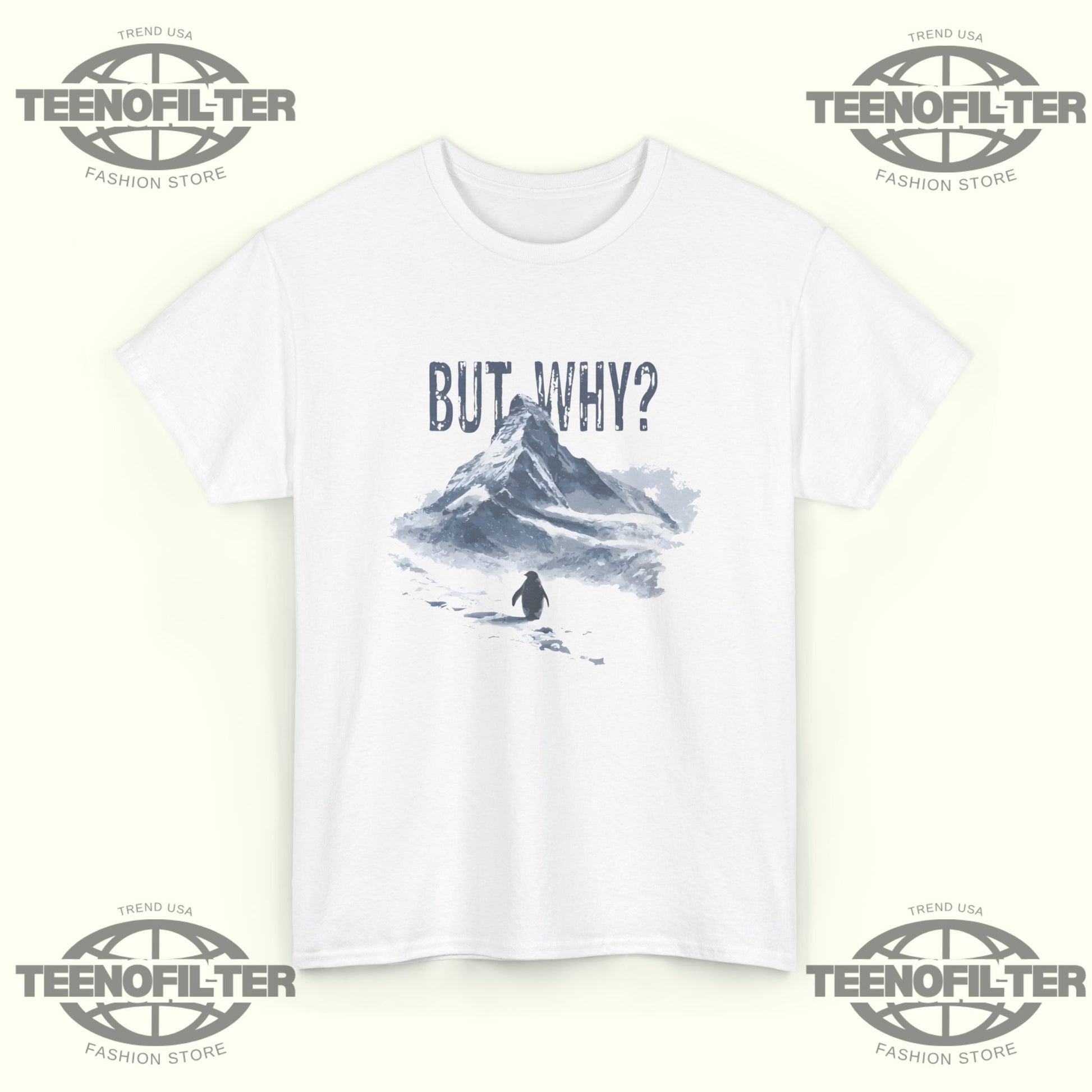 Nihilist Penguin But Why T-Shirt - Tee No Filter
