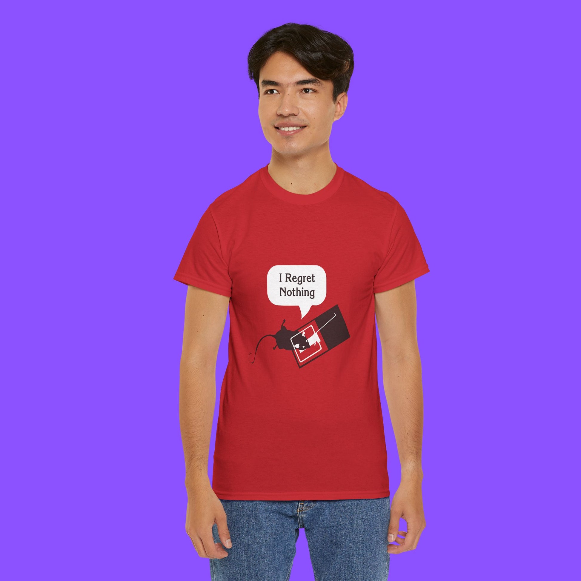I Regret Nothing T-Shirt – Bold Statement Graphic Tee for Confident Souls - Tee No Filter