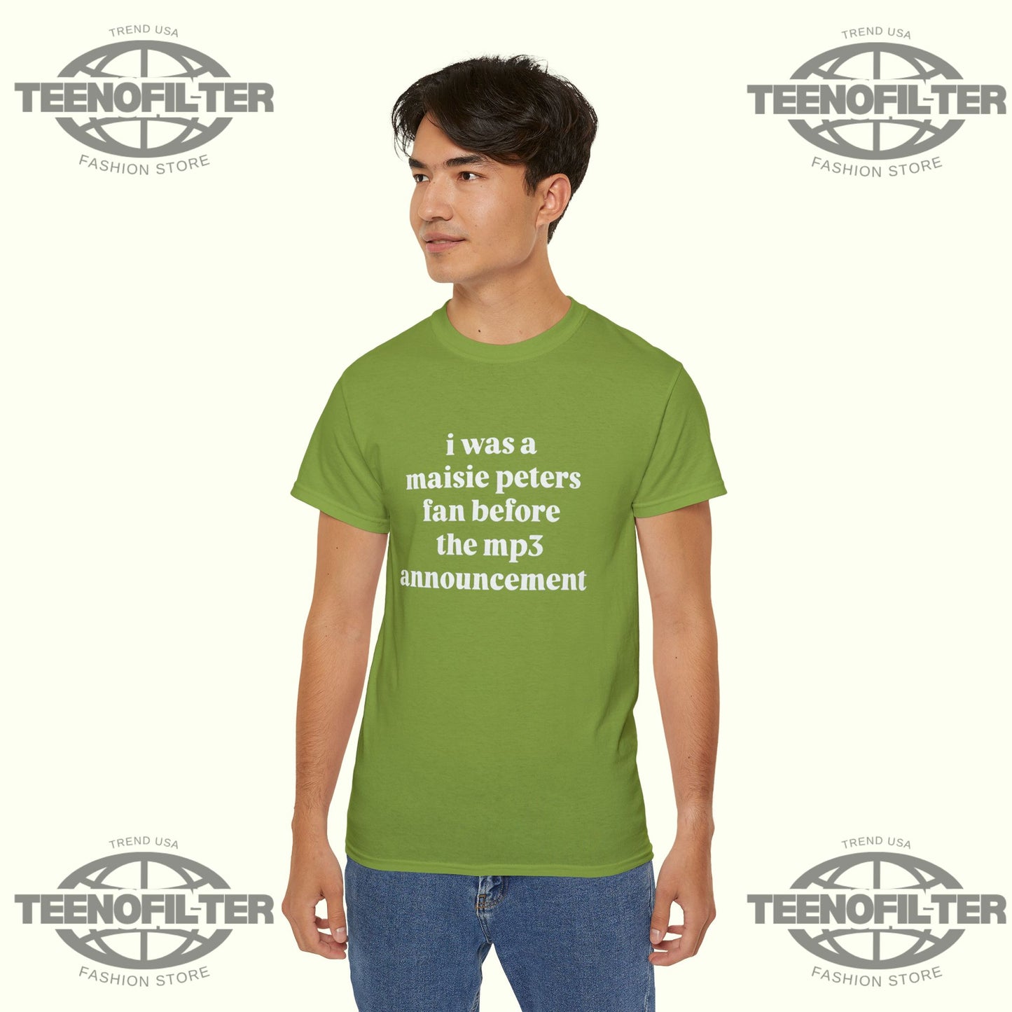 I Was a Maisie Peters Fan Before the MP3 Announcement T-shirt - Tee No Filter