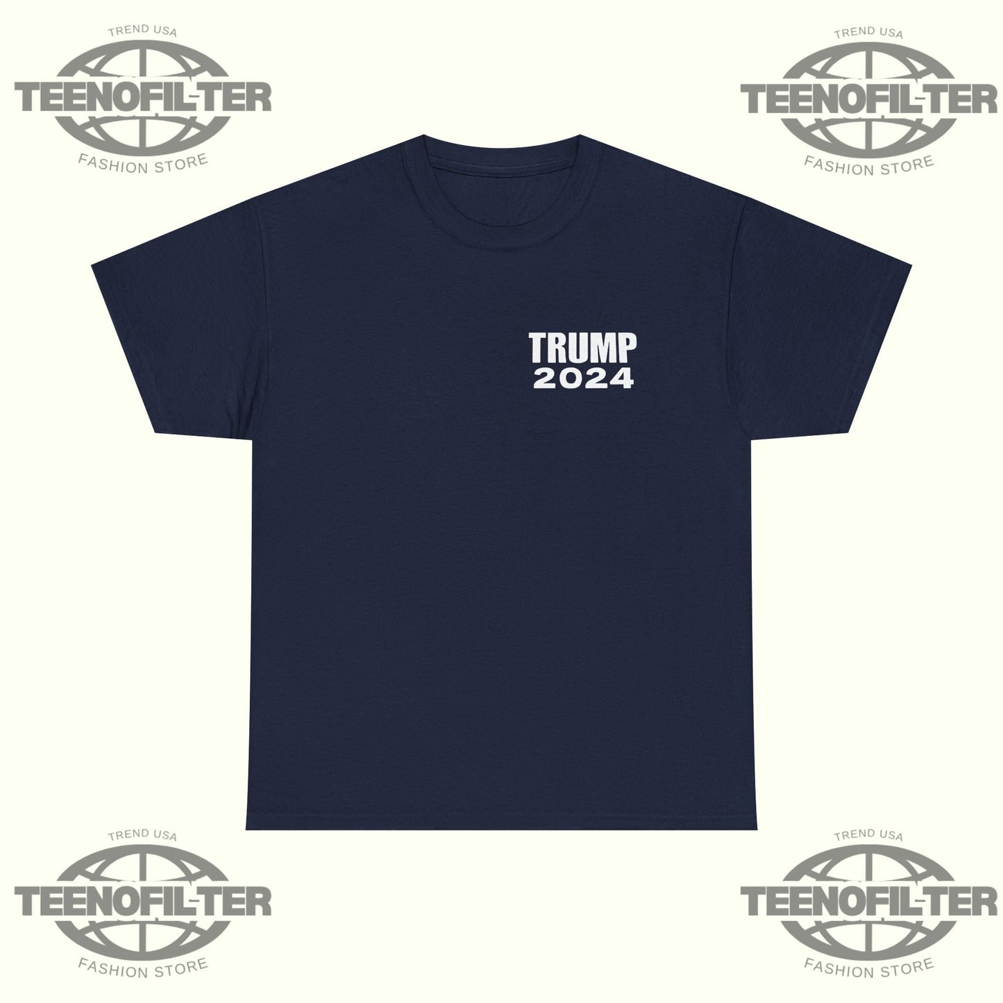 Trump 2024 White House Fireworks T-Shirt Printify
