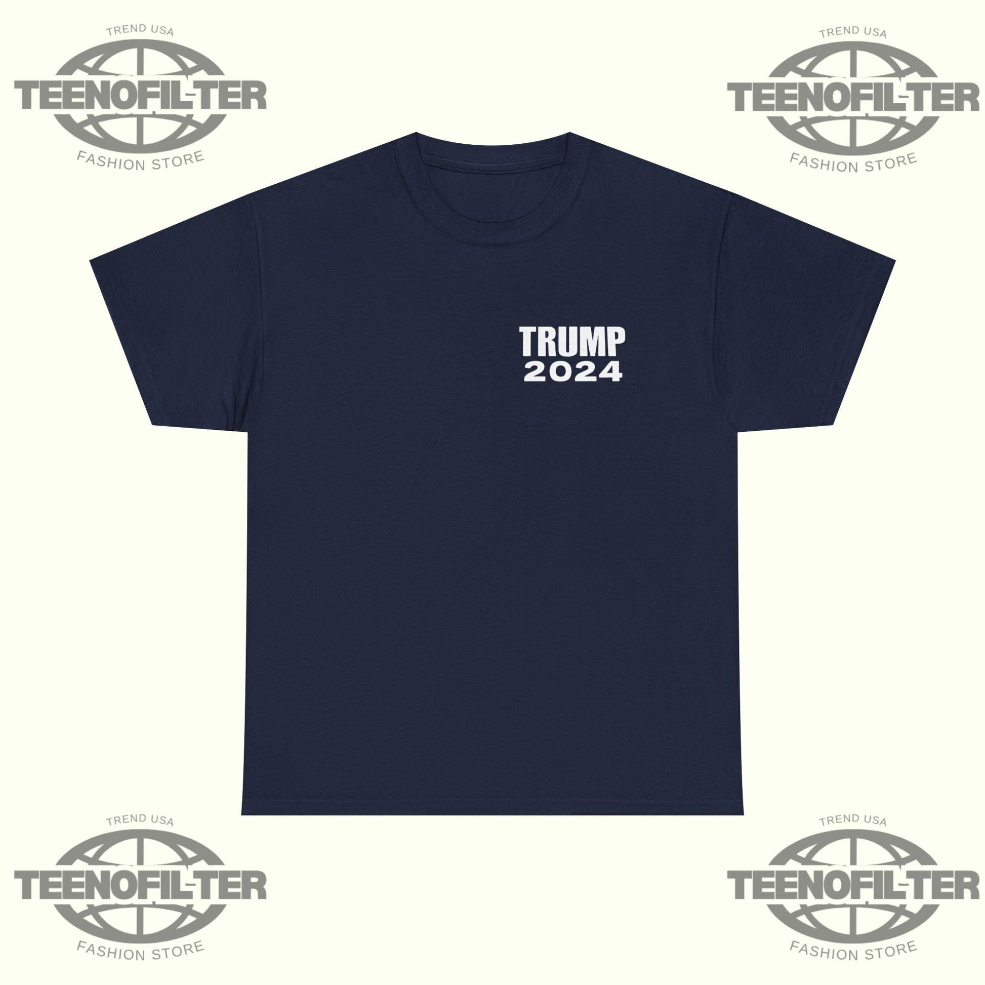 Trump 2024 White House Fireworks T-Shirt Printify