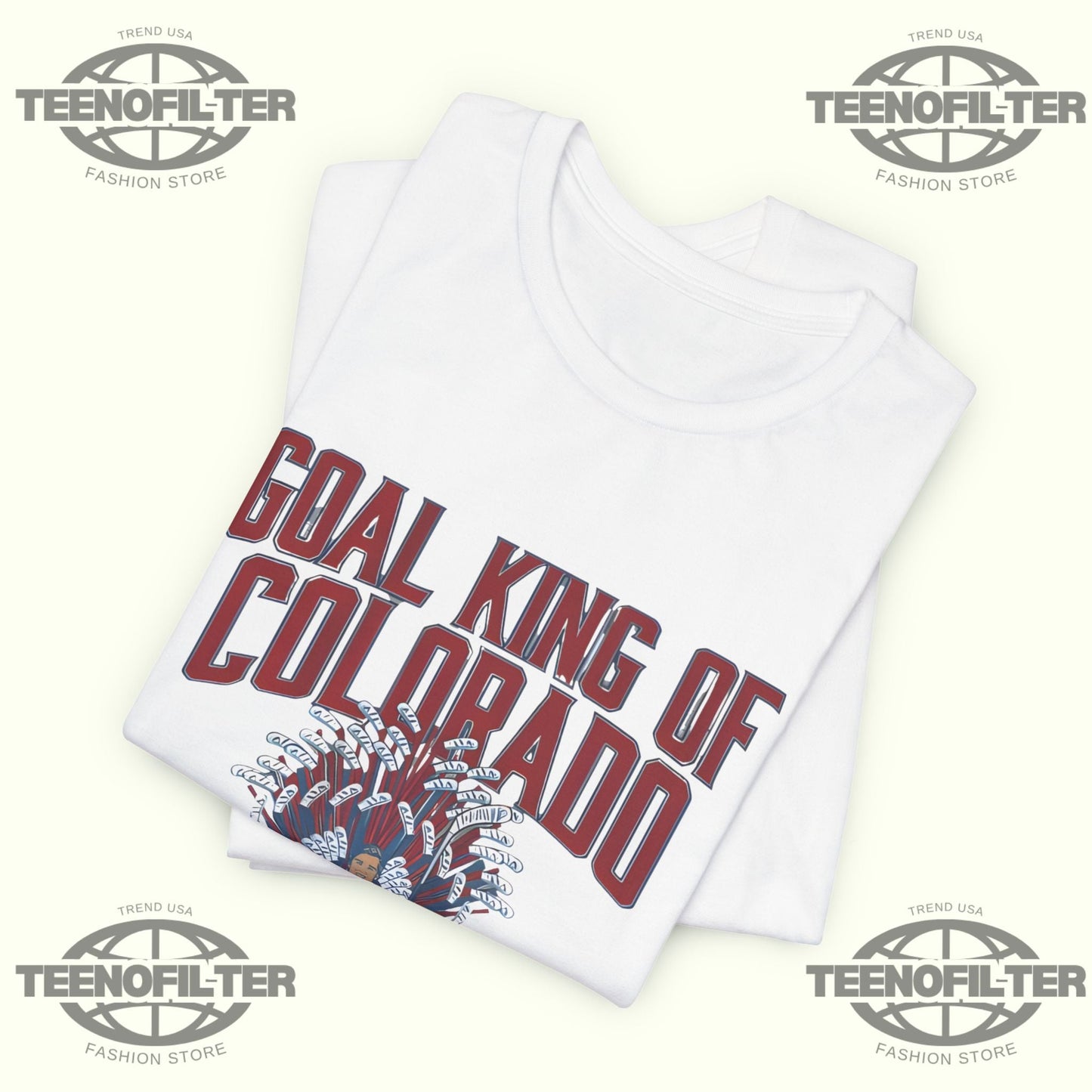 Goal King of Colorado T-Shirt Printify