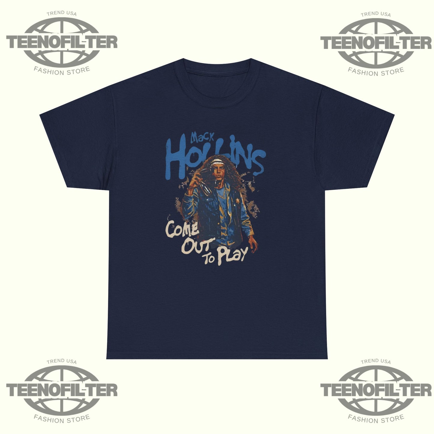 Mack Hollins Come Out To Play T-shirt - Tee No Filter