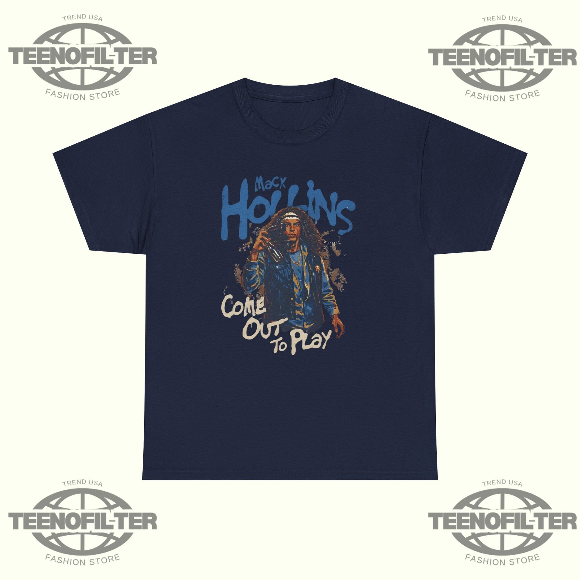 Mack Hollins Come Out To Play T-shirt - Tee No Filter