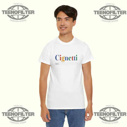 CignettI I win search bar T-Shirt - Tee No Filter