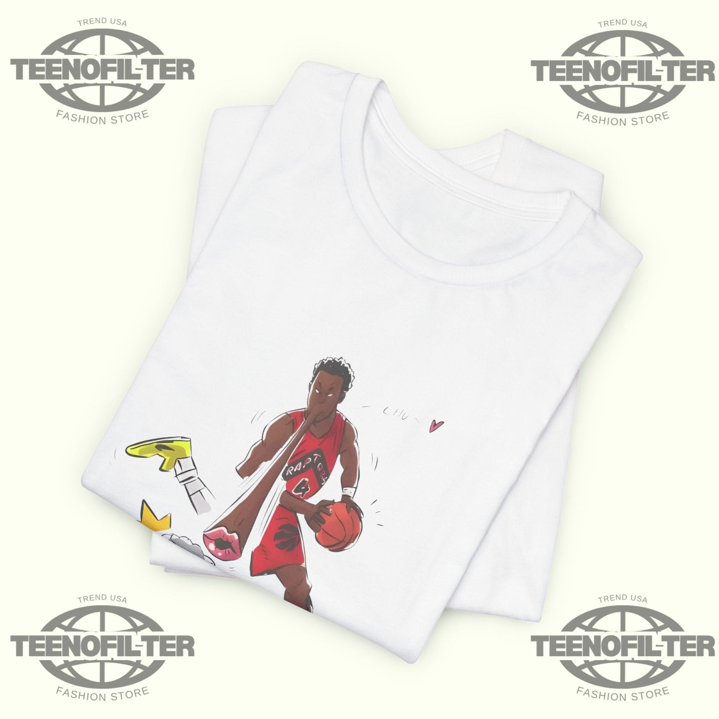 Scottie Barnes Blew A Kiss At Jared McCain T-Shirt Printify