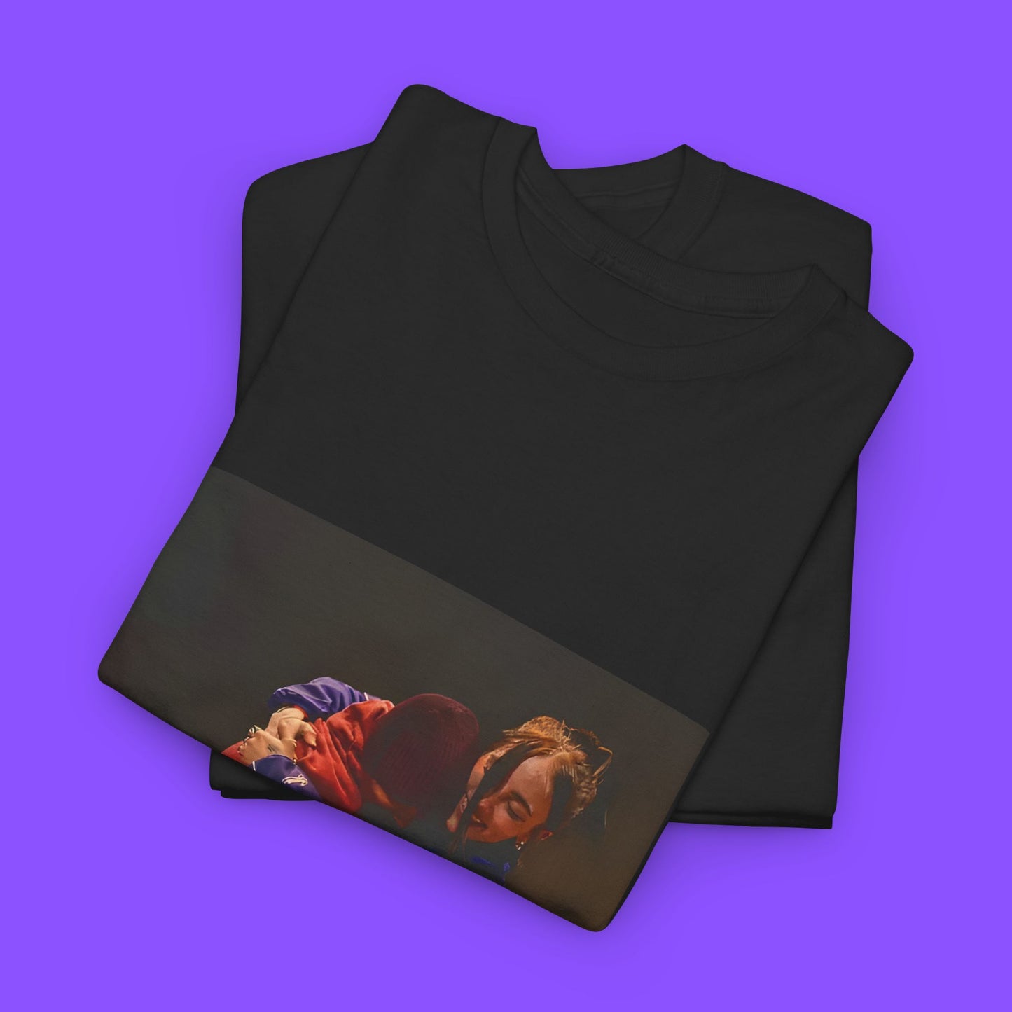 Billie Eilish Justin Bieber Huge Shirt