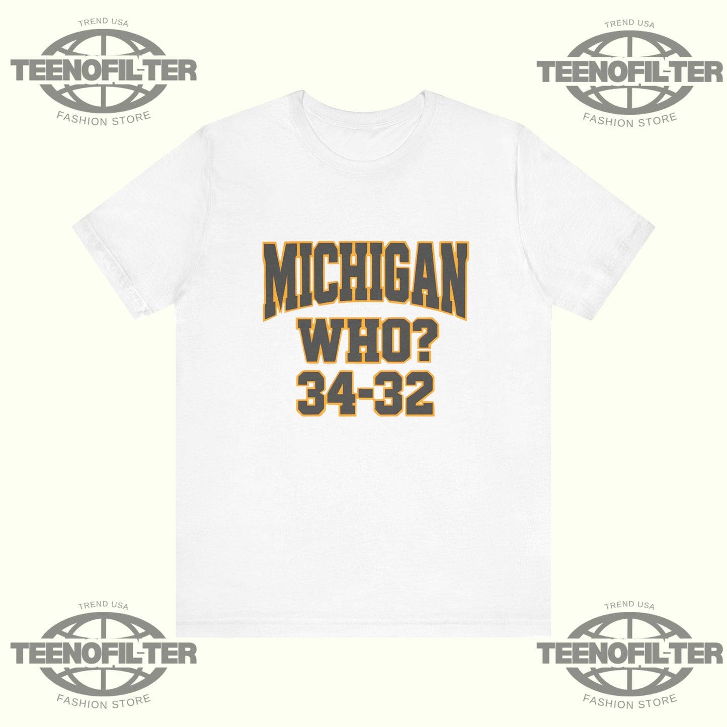 Hannah Montoya Michigan Who 34 32 T-Shirt Printify