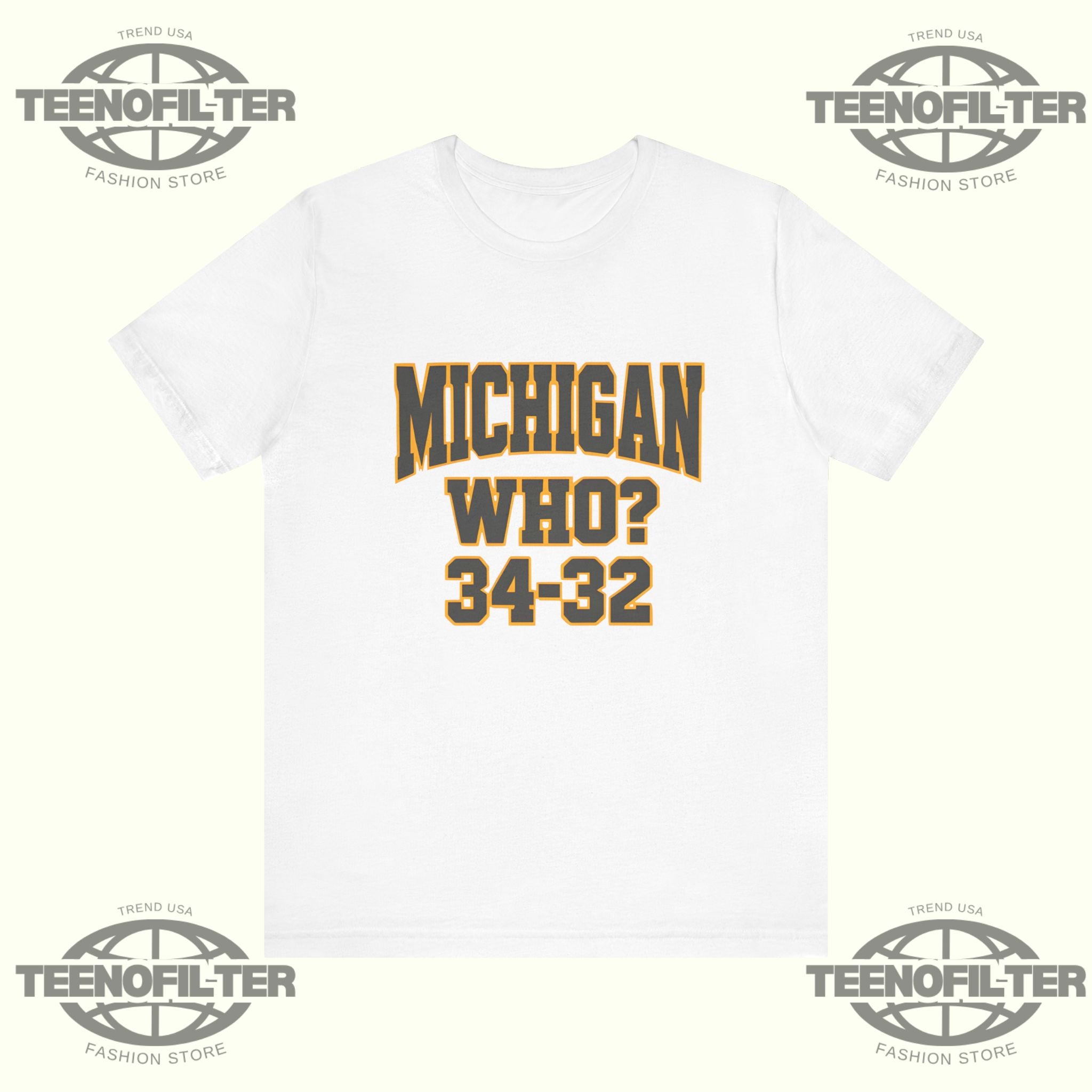 Hannah Montoya Michigan Who 34 32 T-Shirt
