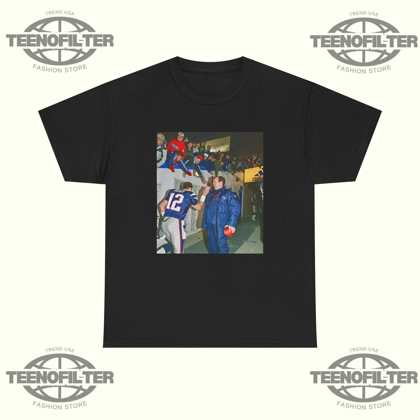 Tom Brady And Bill Belichick 2001 T-Shirt - Tee No Filter