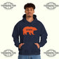 Kyle Brandt Walking Bear Down Hoodie Printify