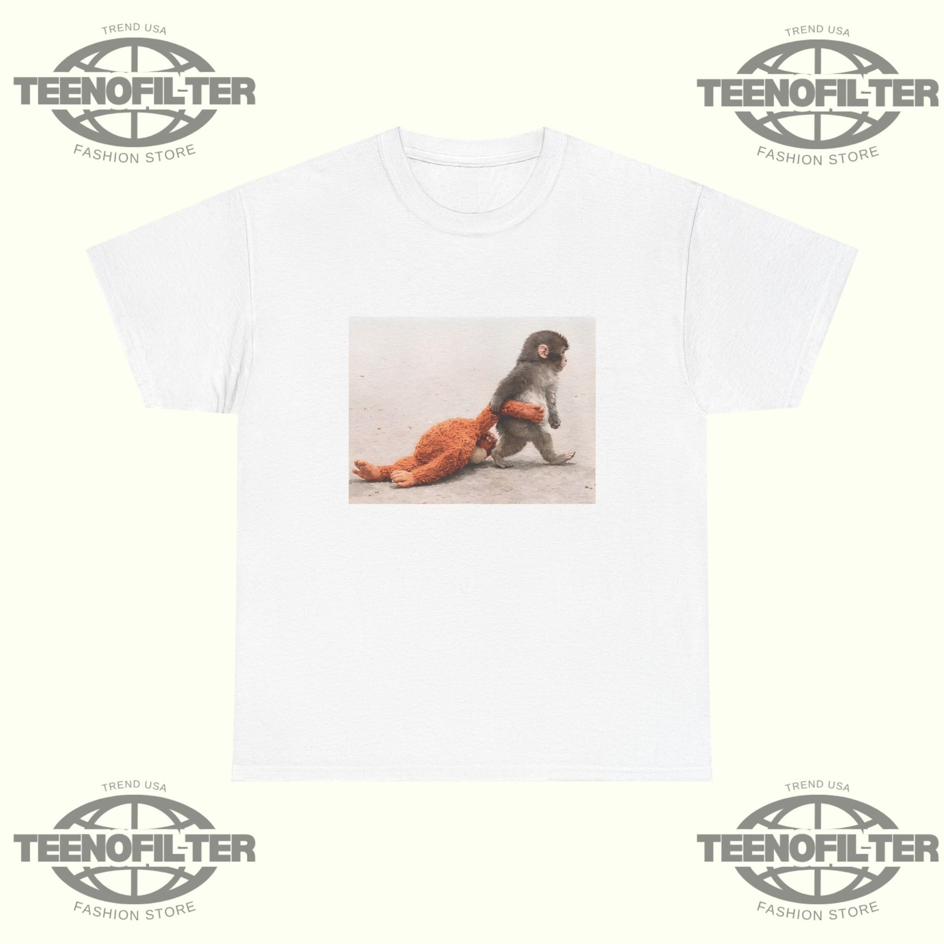 Punch The Monkey T-Shirt - Tee No Filter