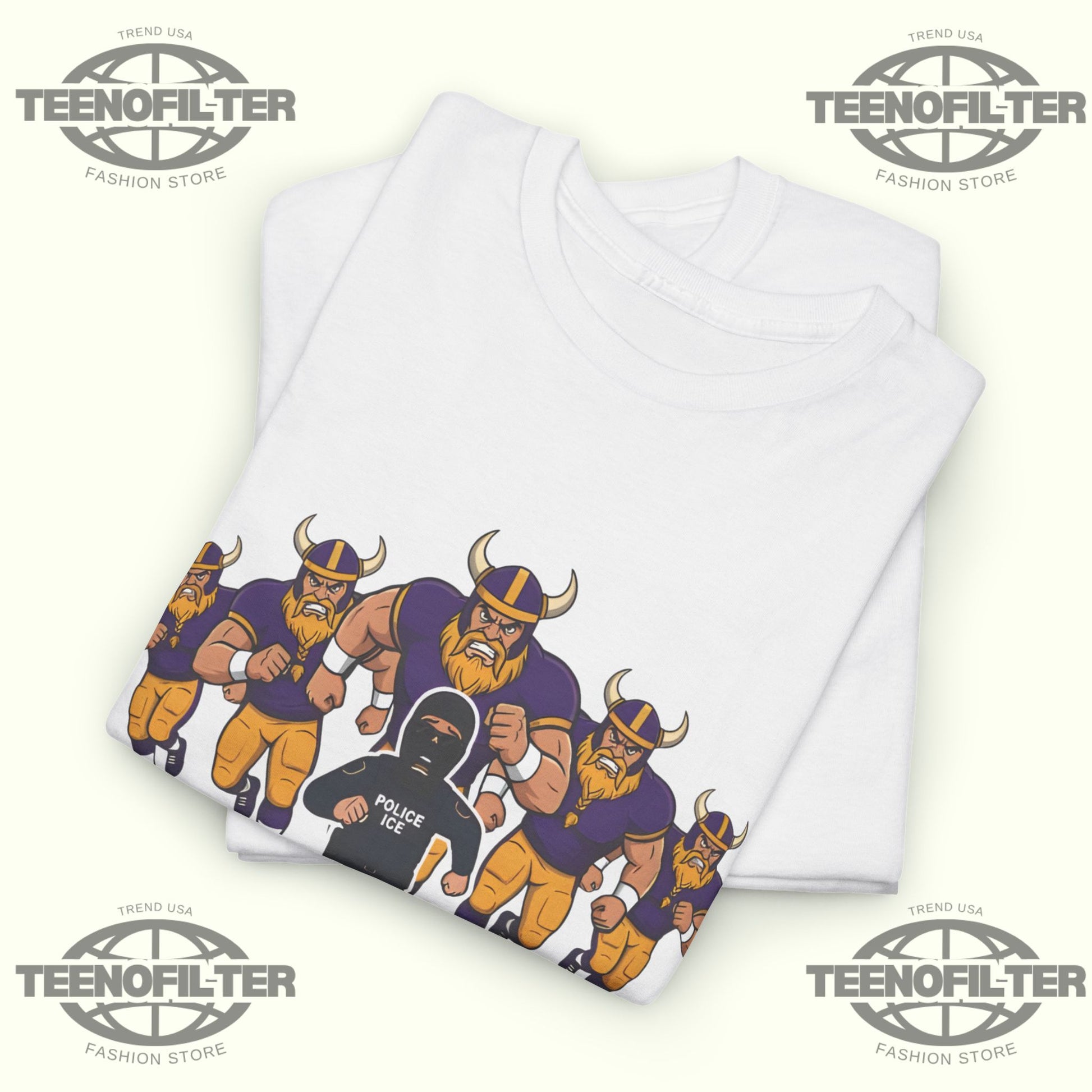 ICE Get The F*ck Out Of Minnesota T-Shirt - Tee No Filter
