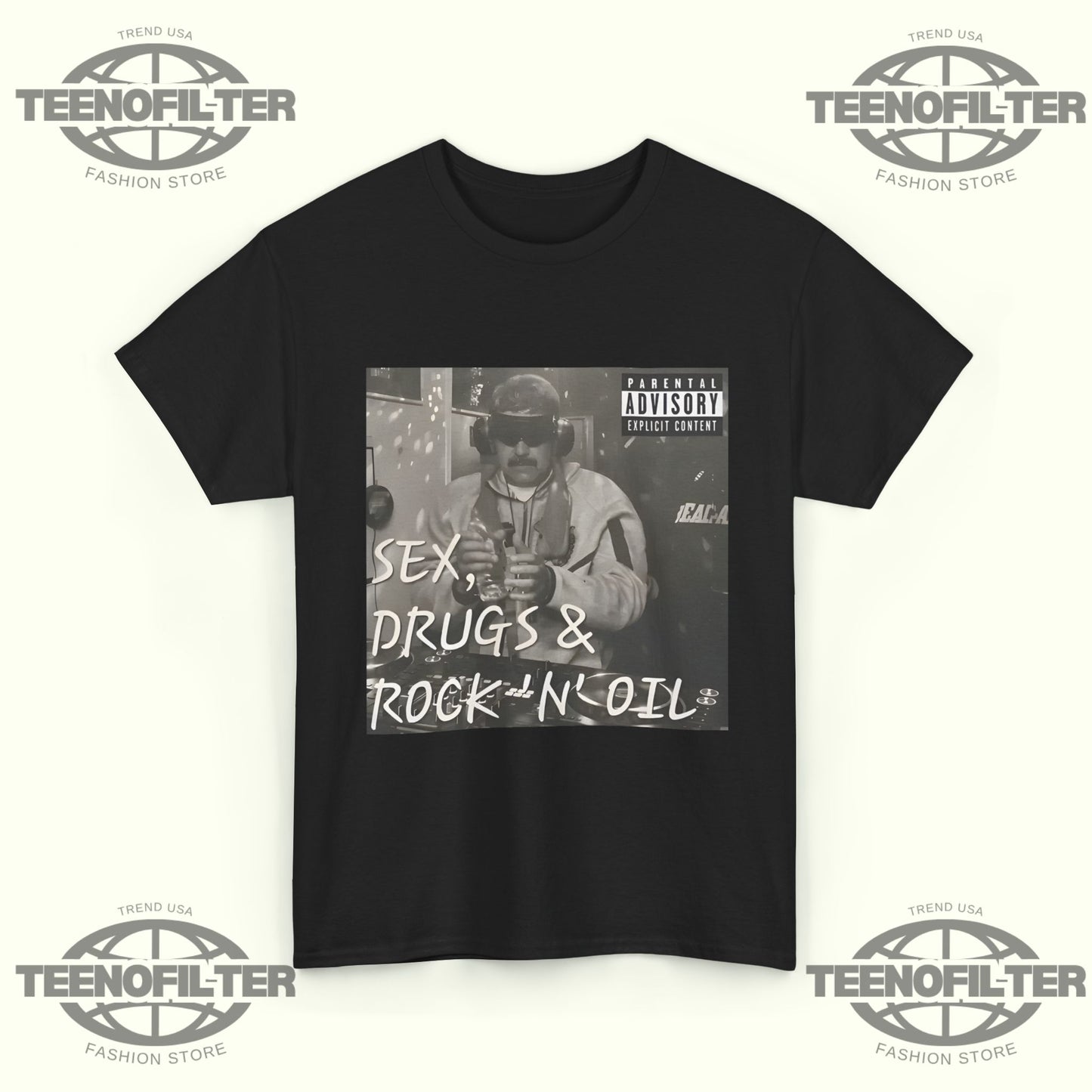 Nicolás Maduro Sex Drugs Rock N Roll & Oil T-Shirt - Tee No Filter