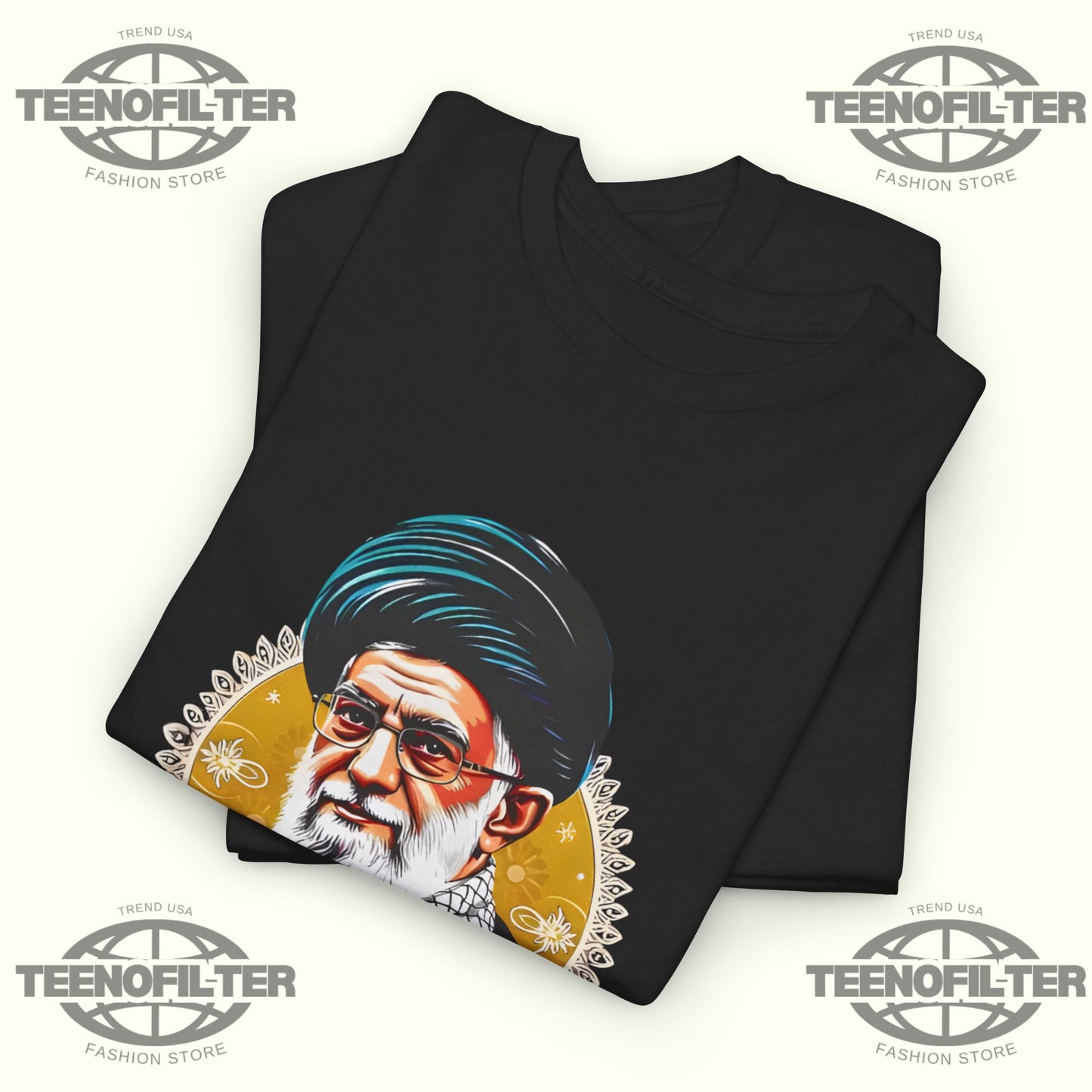 Supreme Leader of Iran T-Shirt – Honor and Strength Tribute Tee - Tee No Filter