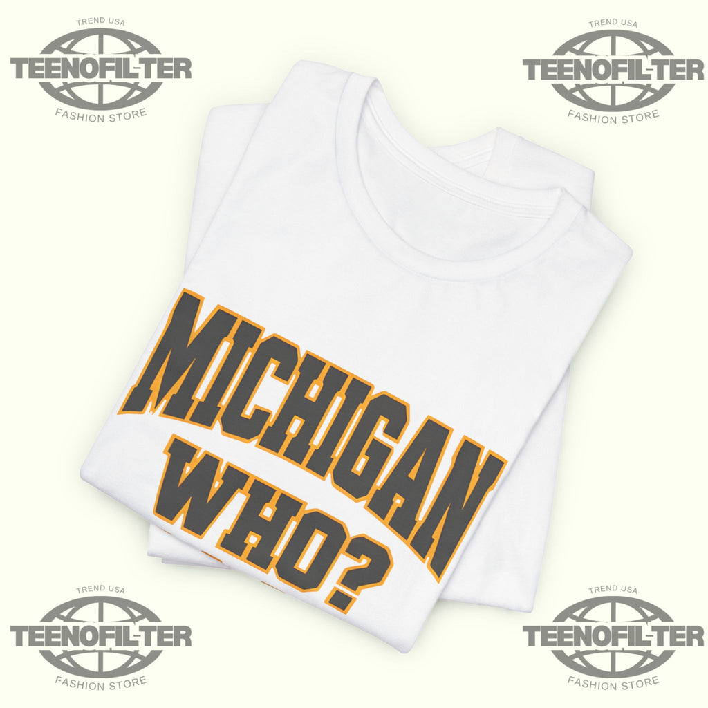 Hannah Montoya Michigan Who 34 32 T-Shirt