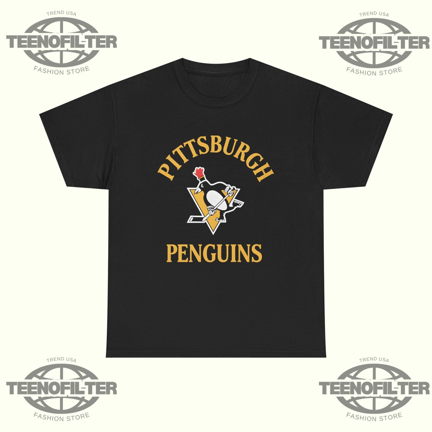 Feathers McGraw Pittsburgh Penguins T-shirt - Tee No Filter
