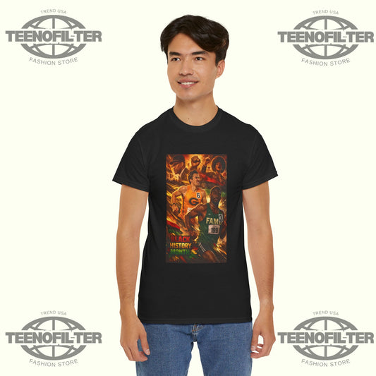 Black History Month SWAC Legacy Showdown T-Shirt – Grambling State vs Florida A&M Track & Field Tribute - Tee No Filter