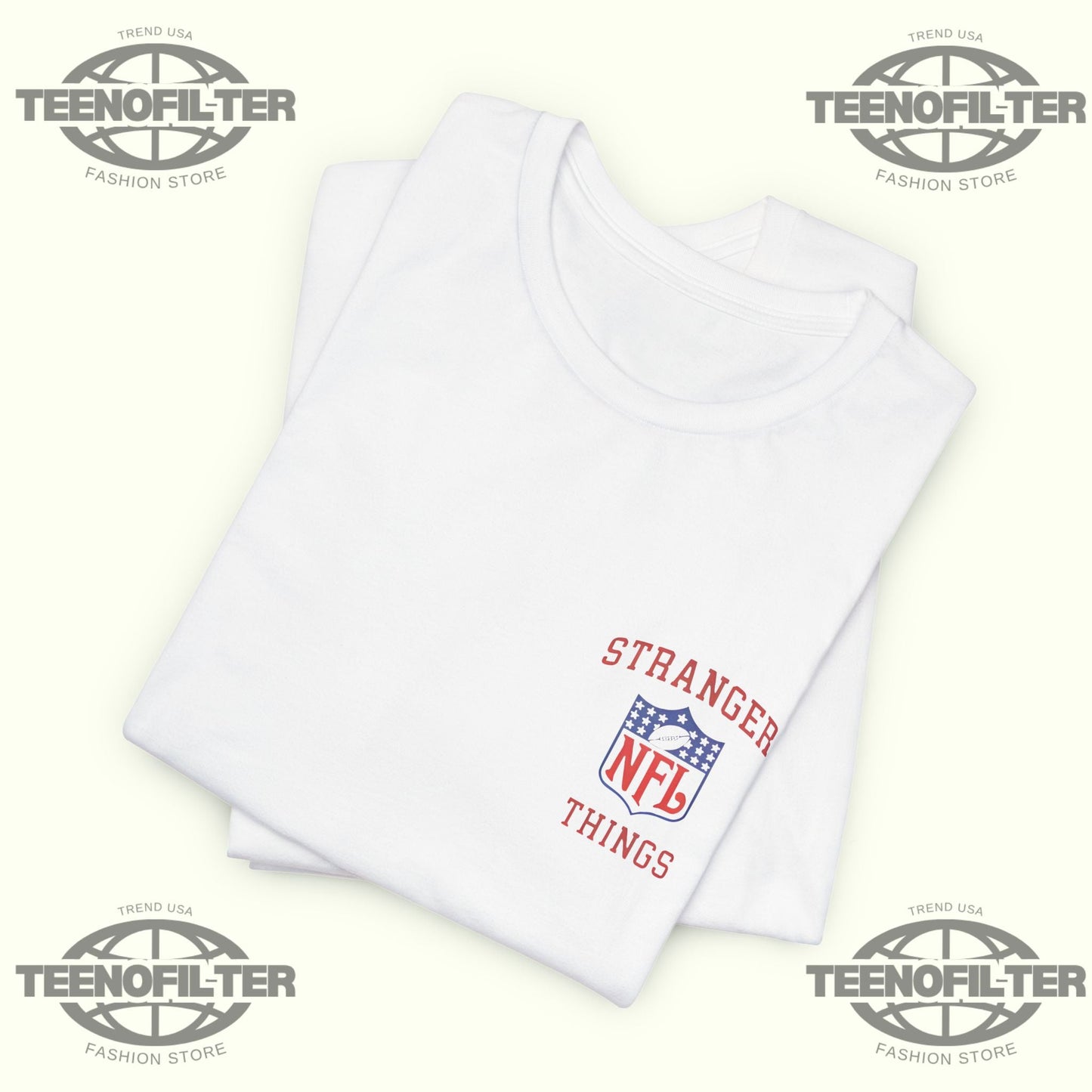 NFL Stranger Things T-shirt Printify