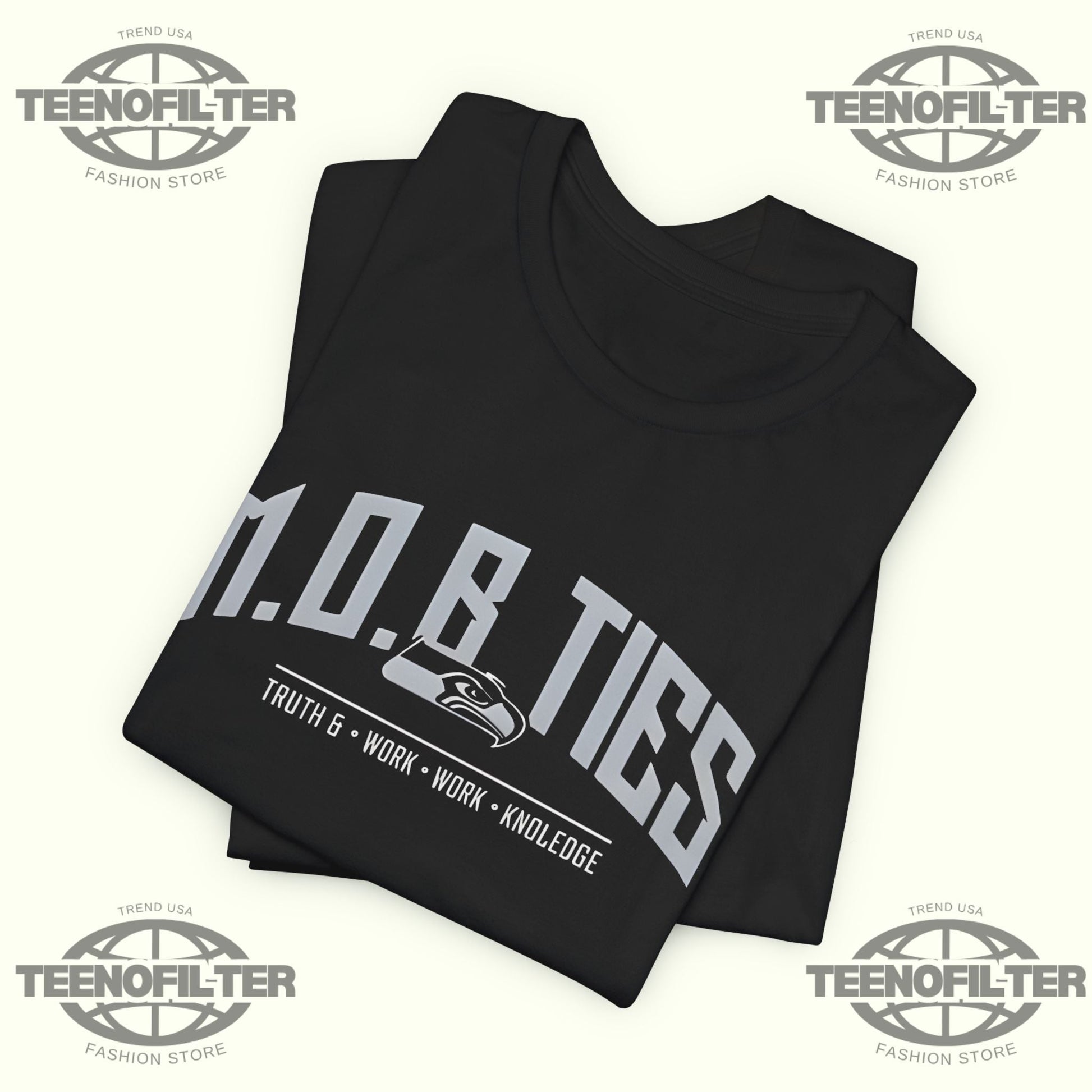 M.O.B. TIES Leonard Williams T-Shirt Printify