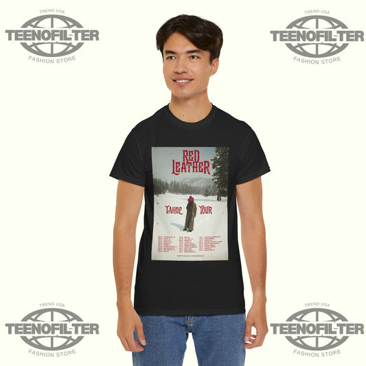 Red Leather Tahoe World Tour 2026 T‑Shirt - Tee No Filter