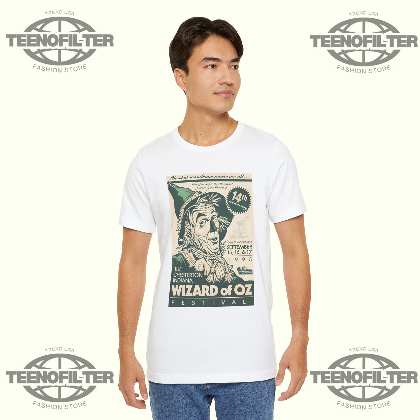 Chaesterton Indiana Wizard of Oz T-Shirt Printify