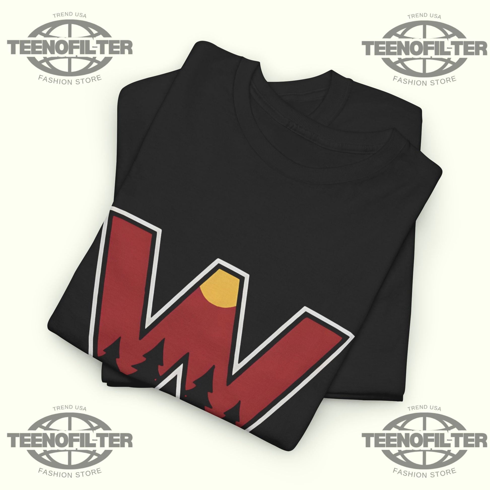 Winnesota W Hockey T-Shirt – Tee Supporting Minnesota Hockey Culture Printify
