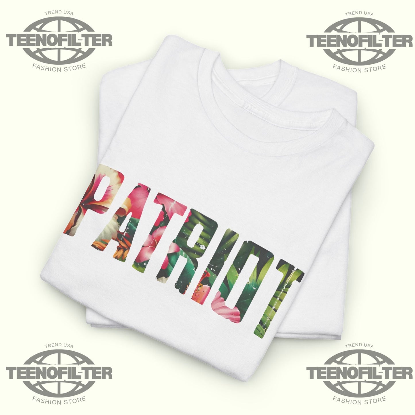 ConservativeAnt Patriot Tropical T-Shirt Printify