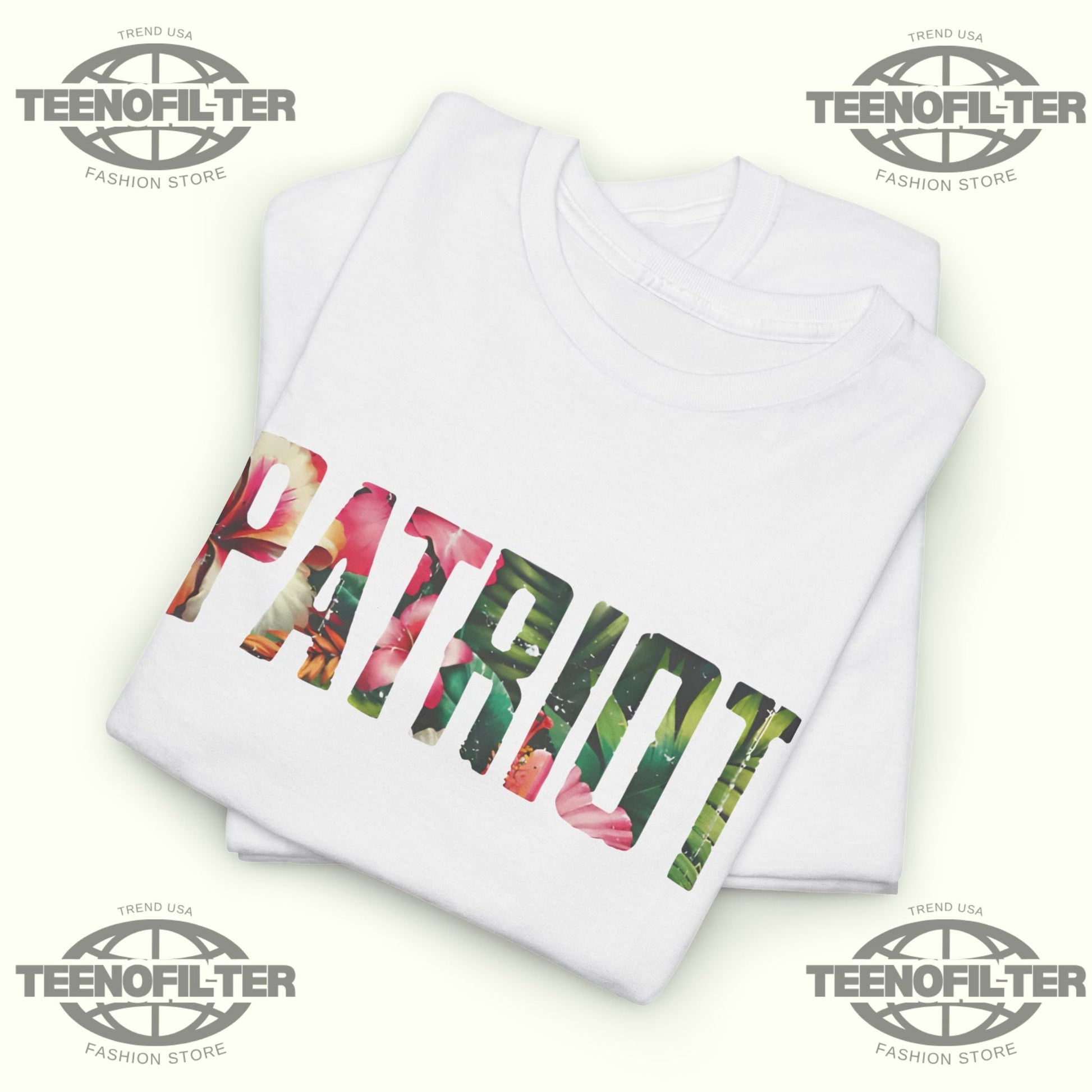 ConservativeAnt Patriot Tropical T-Shirt Printify