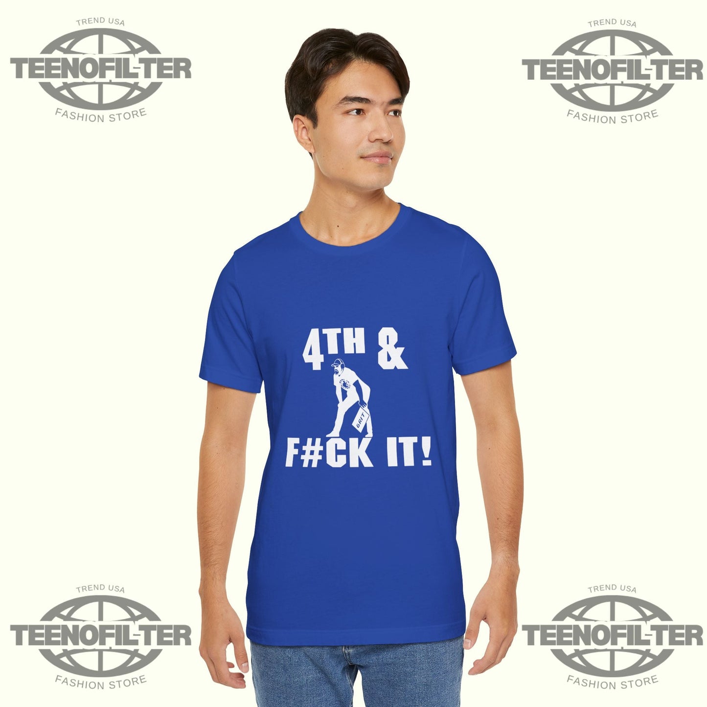 4th and Fuck It T-Shirt Printify