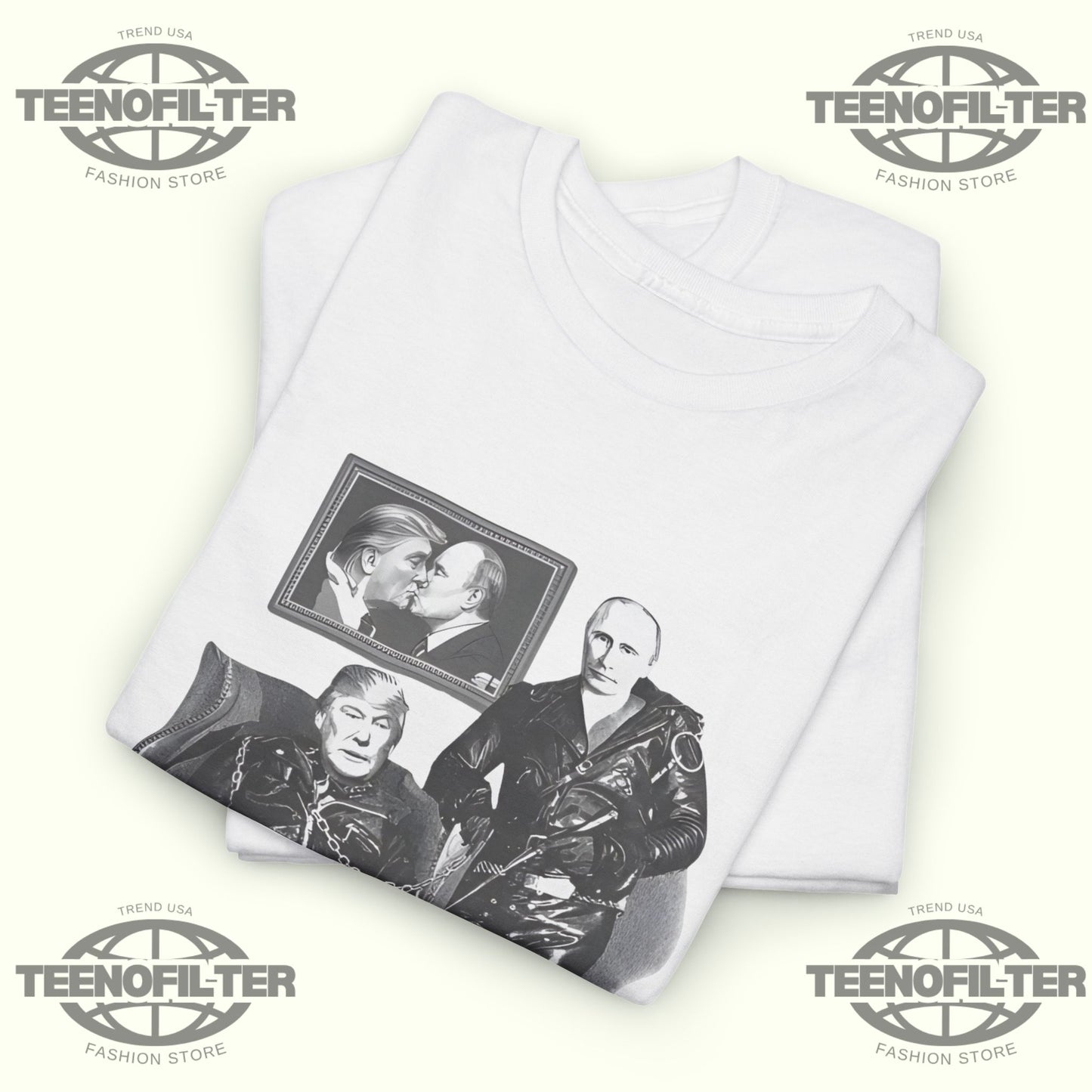 NRidley Heeter Trump and Putin T-Shirt - Tee No Filter