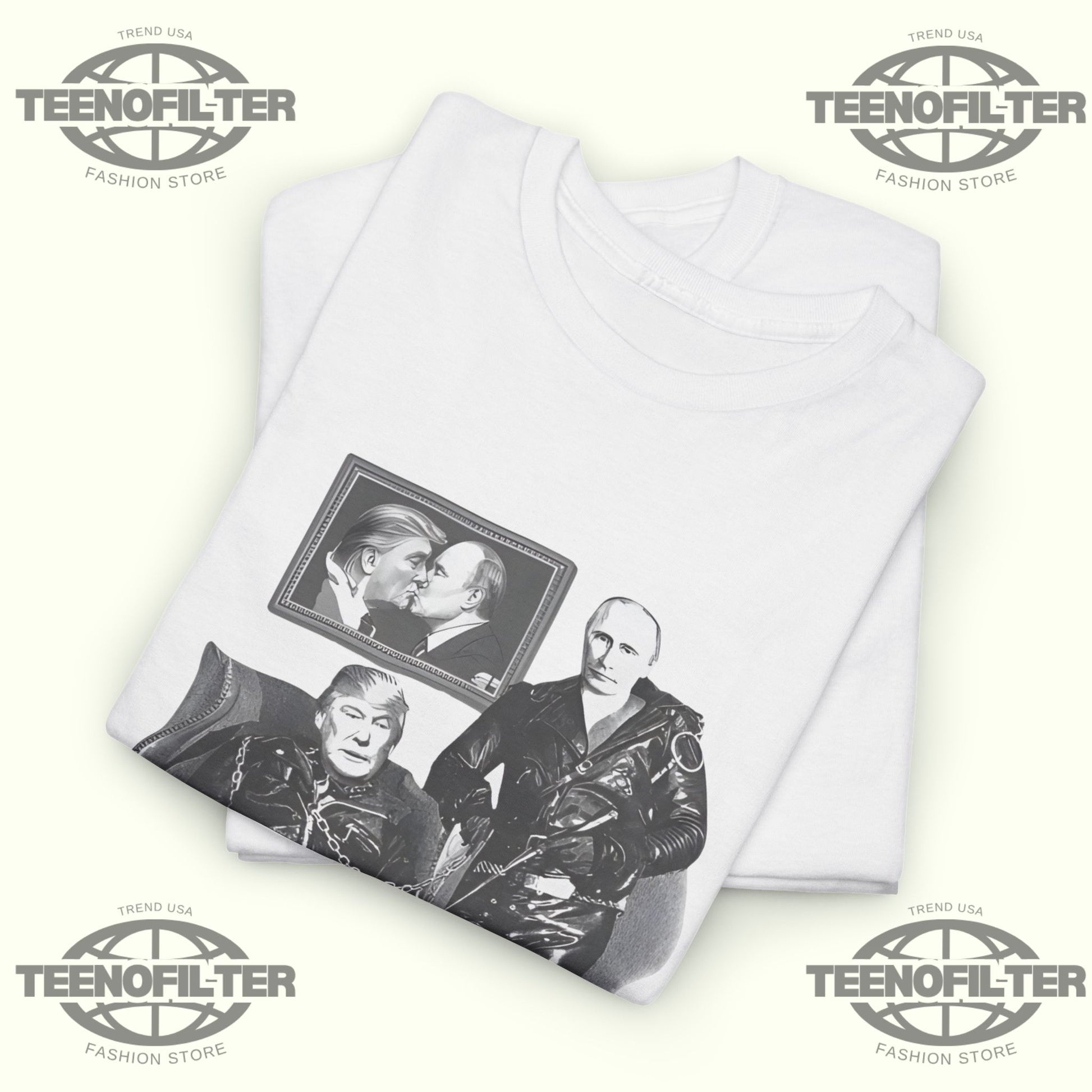 NRidley Heeter Trump and Putin T-Shirt - Tee No Filter