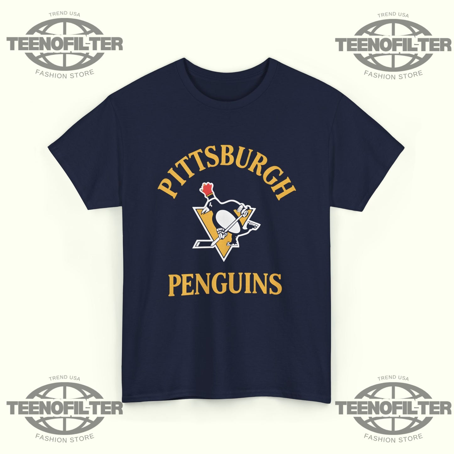 Feathers McGraw Pittsburgh Penguins T-shirt - Tee No Filter