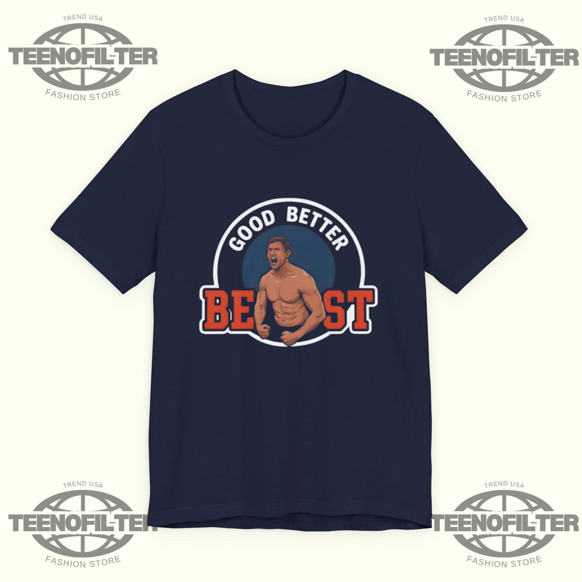 Ben Johnson Good Better Best Bears T-Shirt Printify