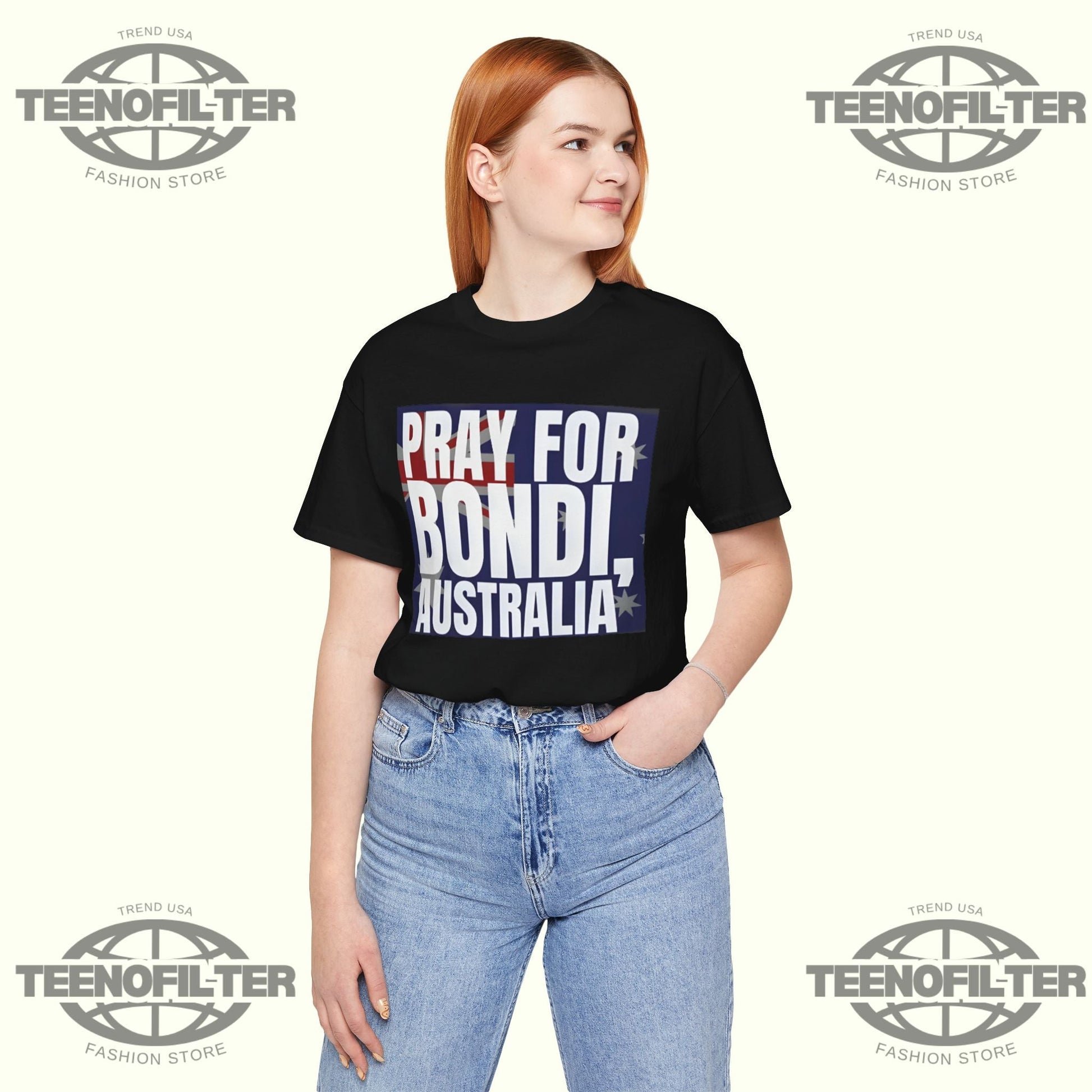 Pray For Bondi Australia T-Shirt Printify