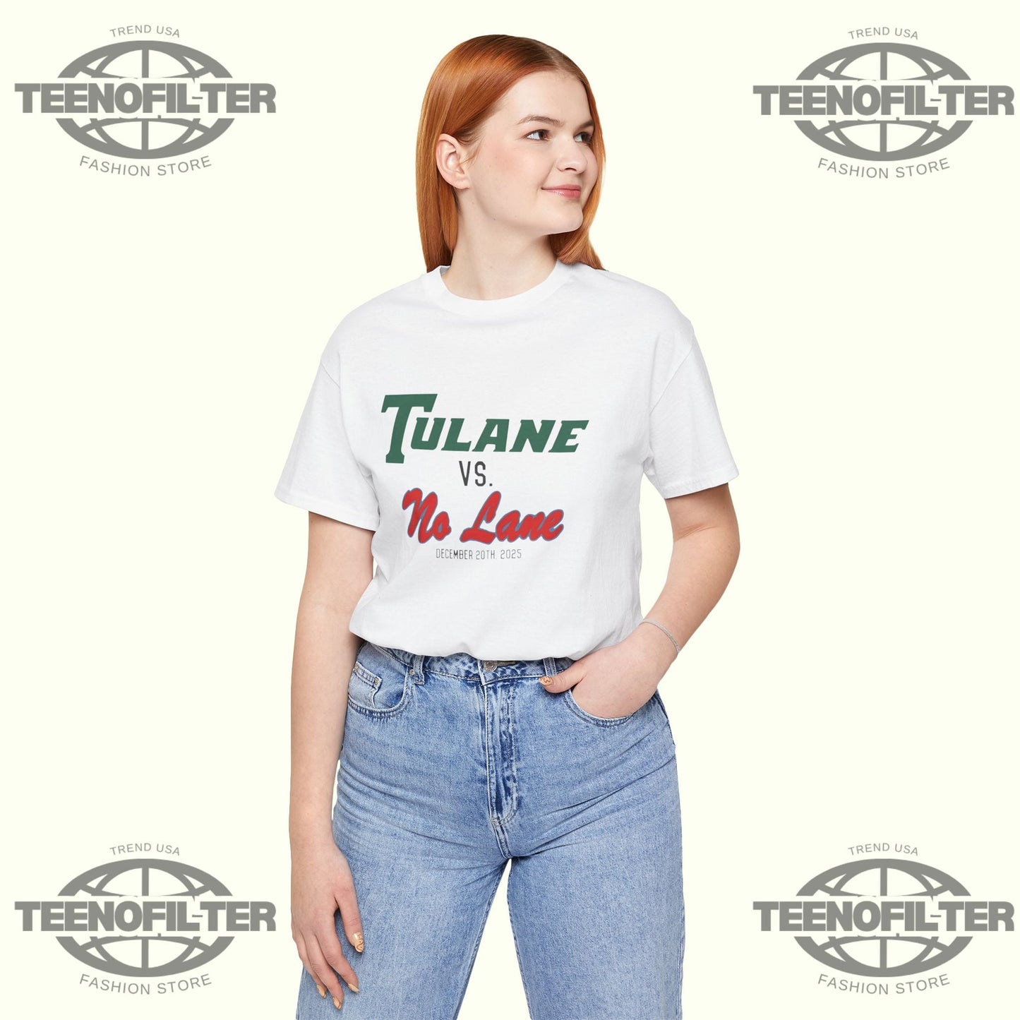 Tulane vs No Laine T-Shirt Printify