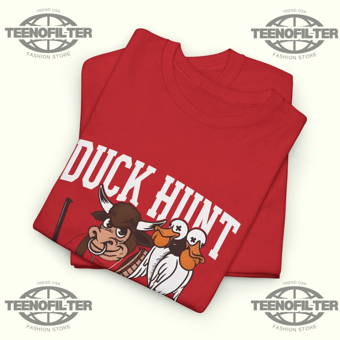 Duck Hunt Peach Bowl Champs T-Shirt – Viral Tee for College Football Fans & Duck Hunt Lovers - Tee No Filter