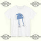 Anti Ice Chinga La Migra Blue Bunny Hat T-Shirt - Tee No Filter