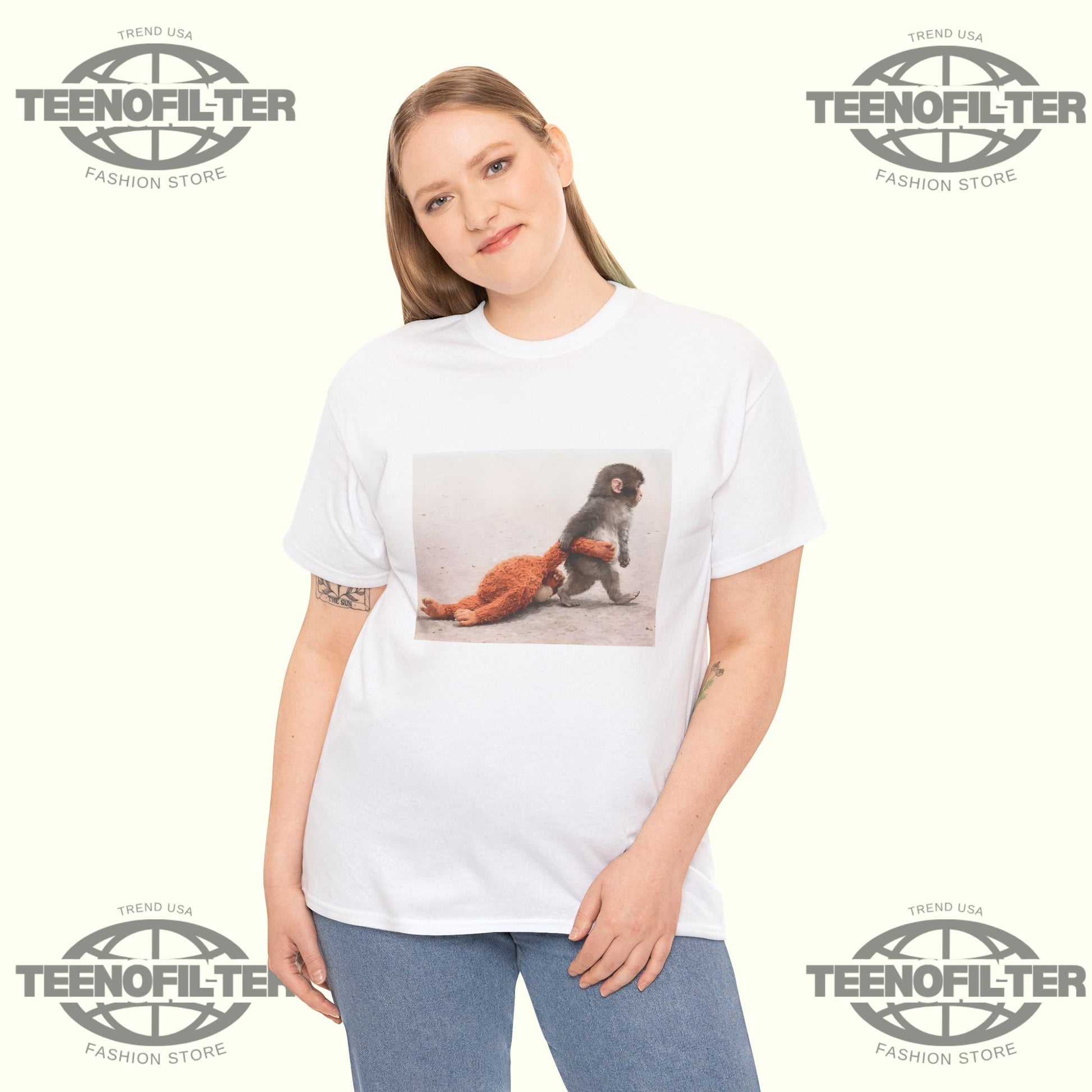 Punch The Monkey T-Shirt - Tee No Filter