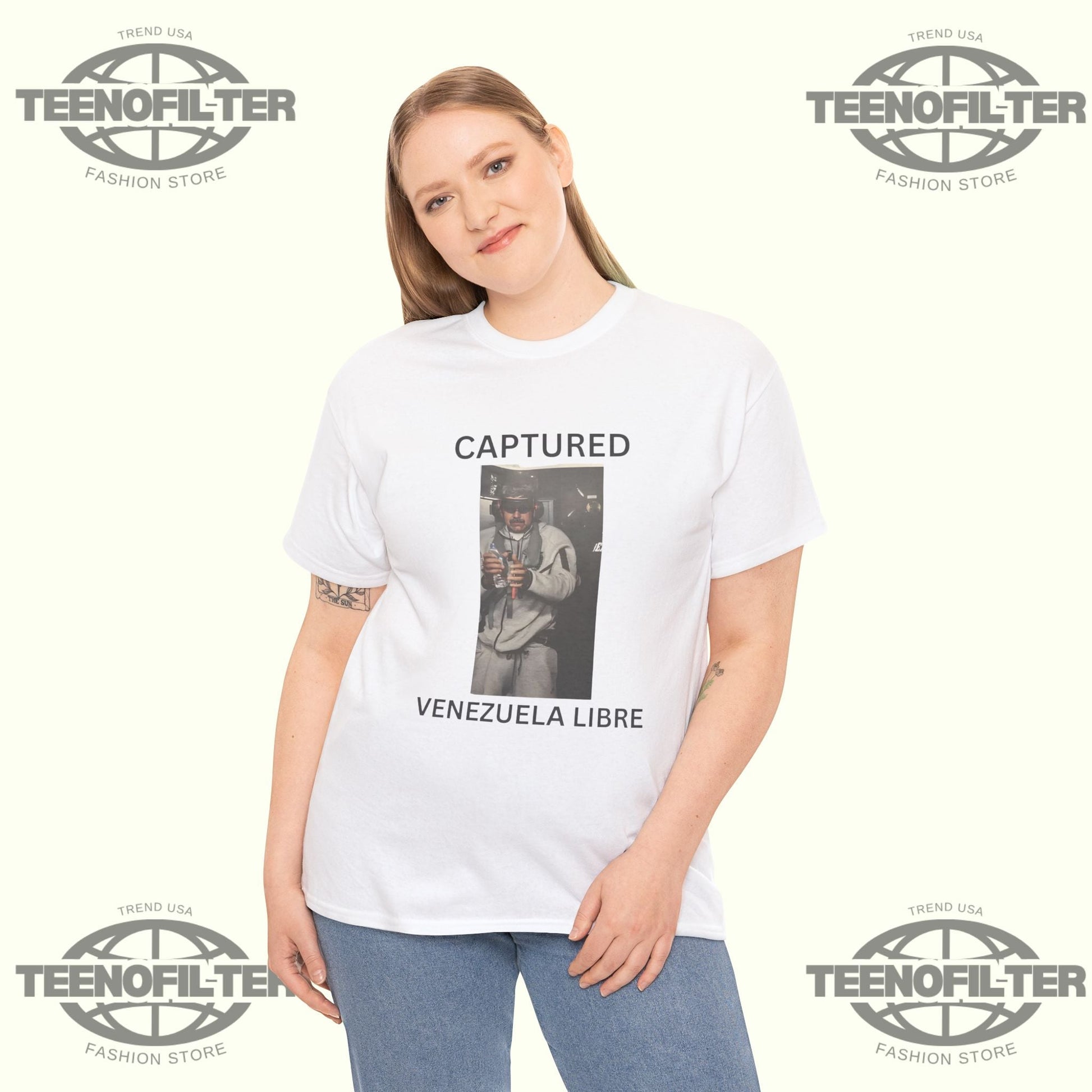 Captured Venezuela Libre T-Shirt Printify