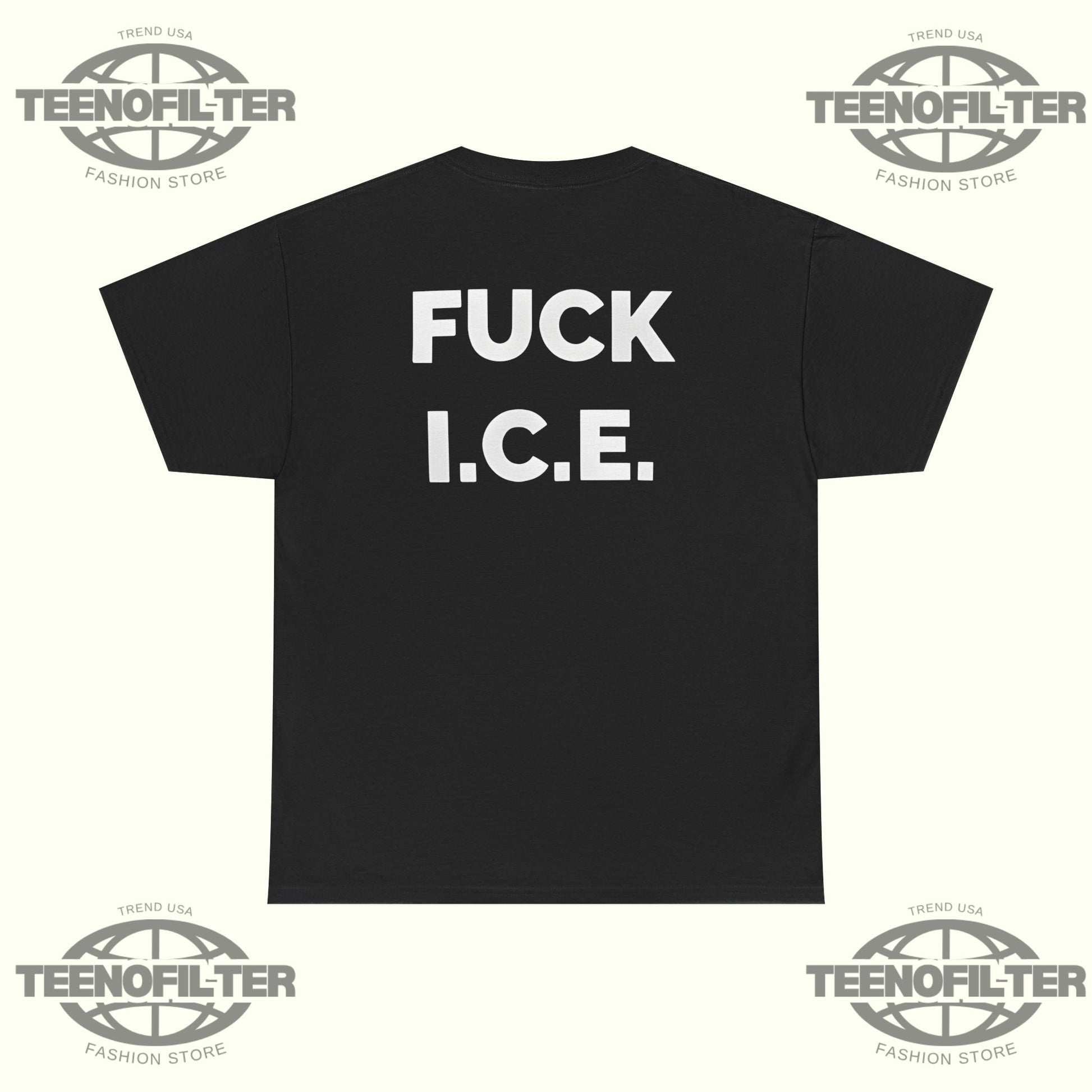 No One is Illegal on Stolen Land Fuck ICE T-Shirt – Tee for Activists & Social Justice Advocates - Tee No Filter