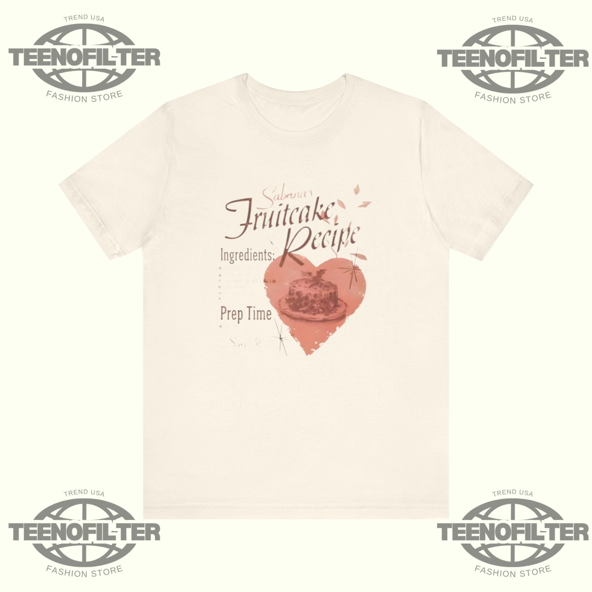 Sabrina Carpenter Fruitcake Recipe T-Shirt