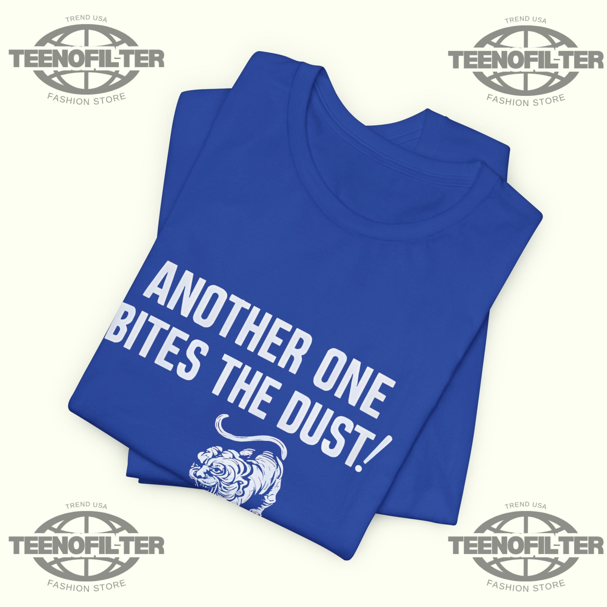 Another One Bites The Dust T-Shirt – Detroit Rock x Football Edition